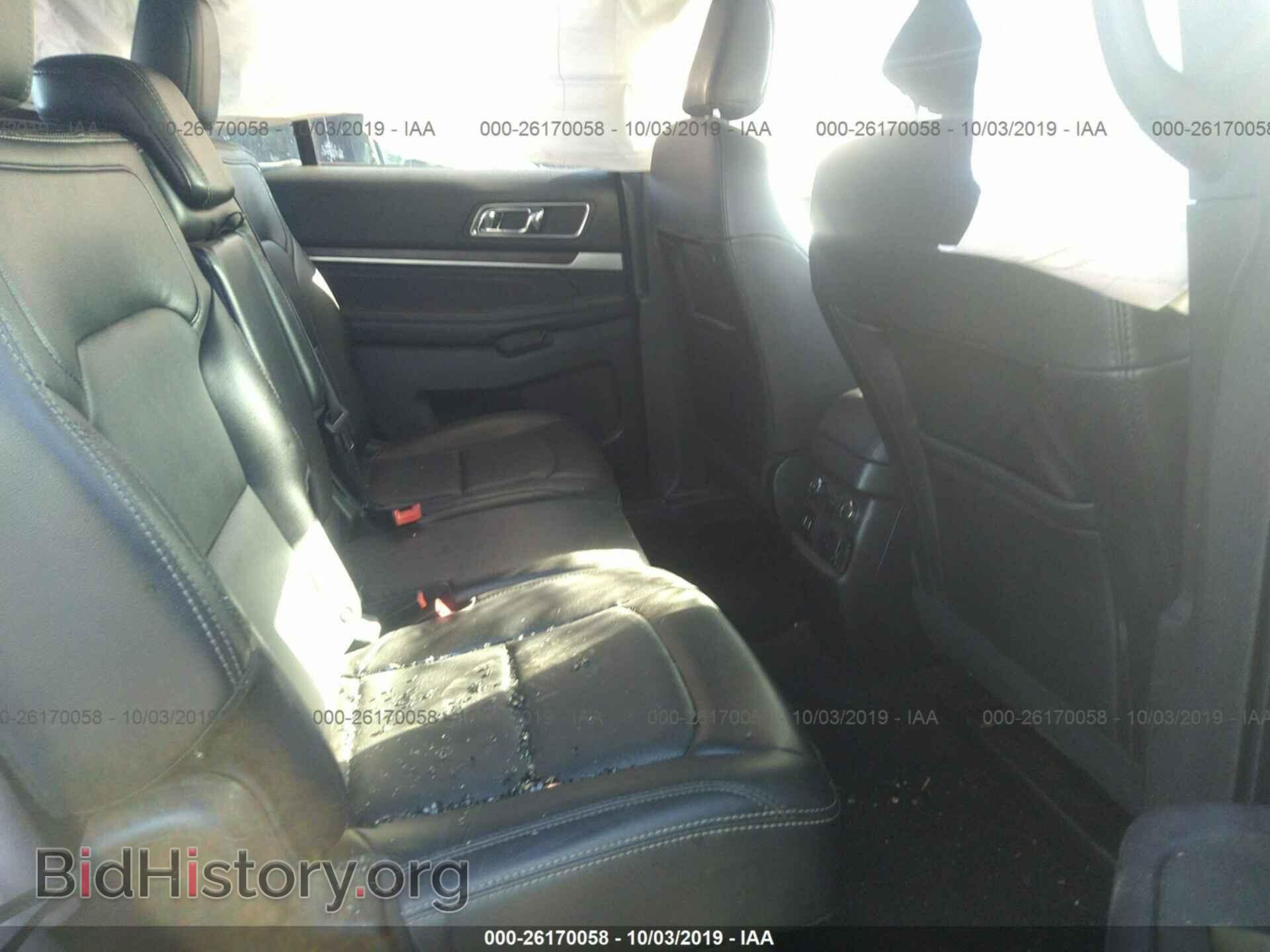 2018 FORD EXPLORER - VIN: 1FM5K8F87JGB66354 - Фото 8