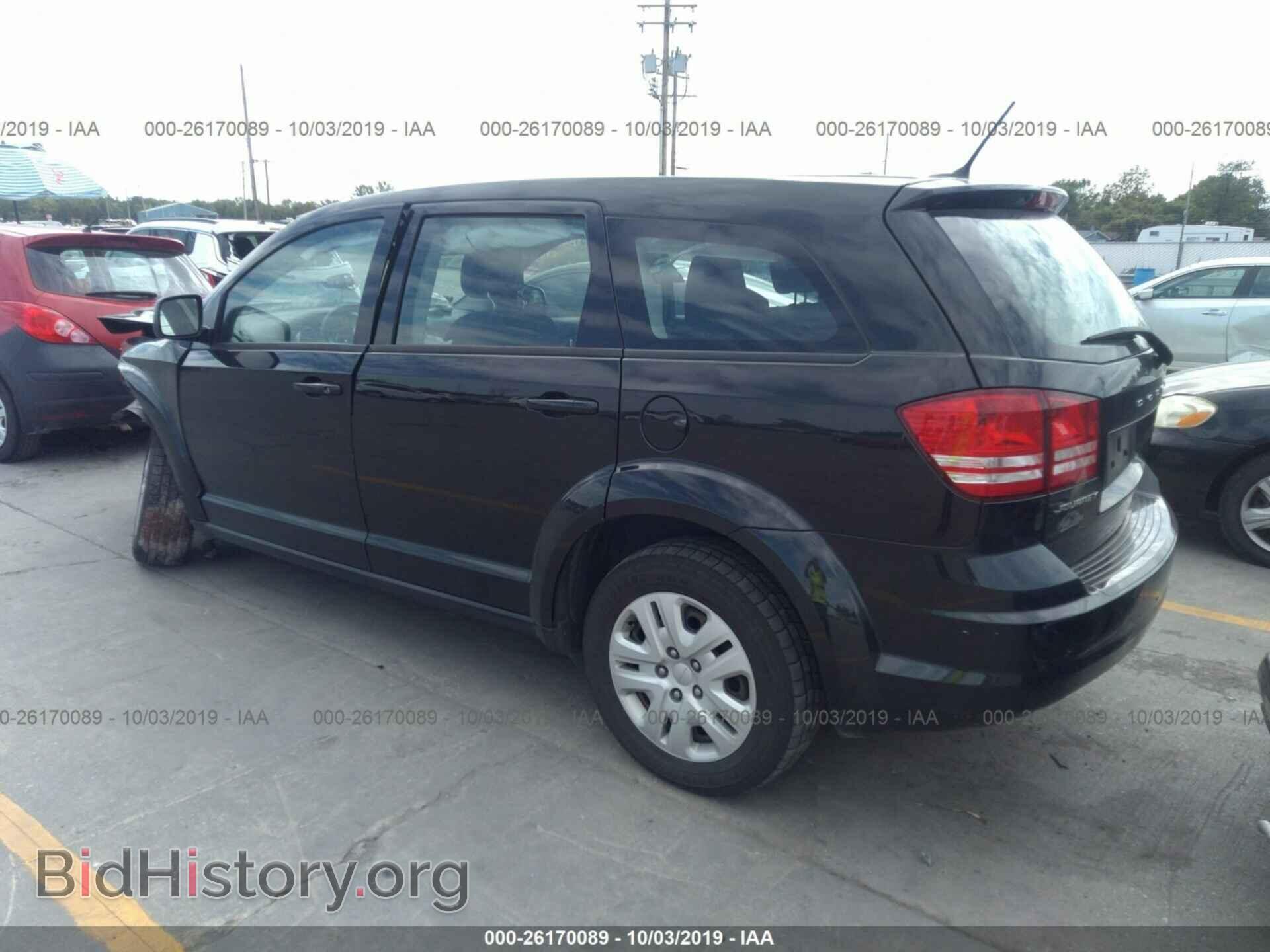 2013 DODGE JOURNEY - VIN: 3C4PDCAB7DT705276 - Фото 3