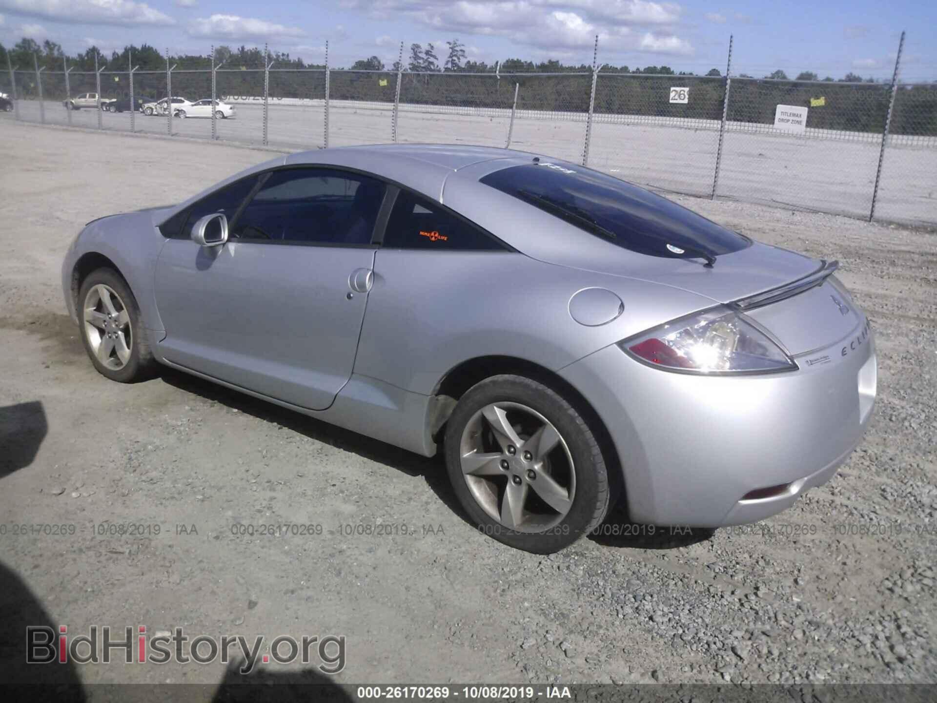 2006 MITSUBISHI ECLIPSE - VIN: 4A3AK24F66E047700 - Фото 3