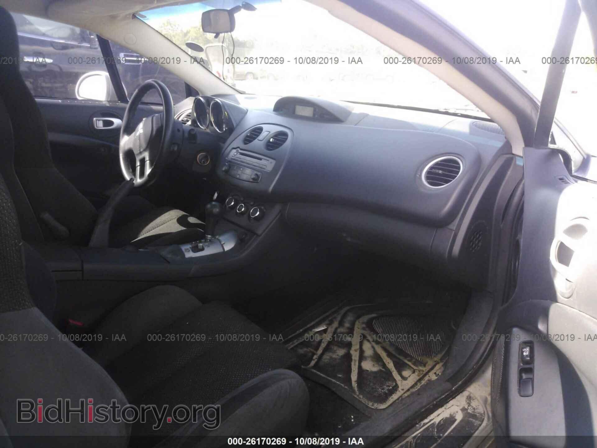 2006 MITSUBISHI ECLIPSE - VIN: 4A3AK24F66E047700 - Фото 5