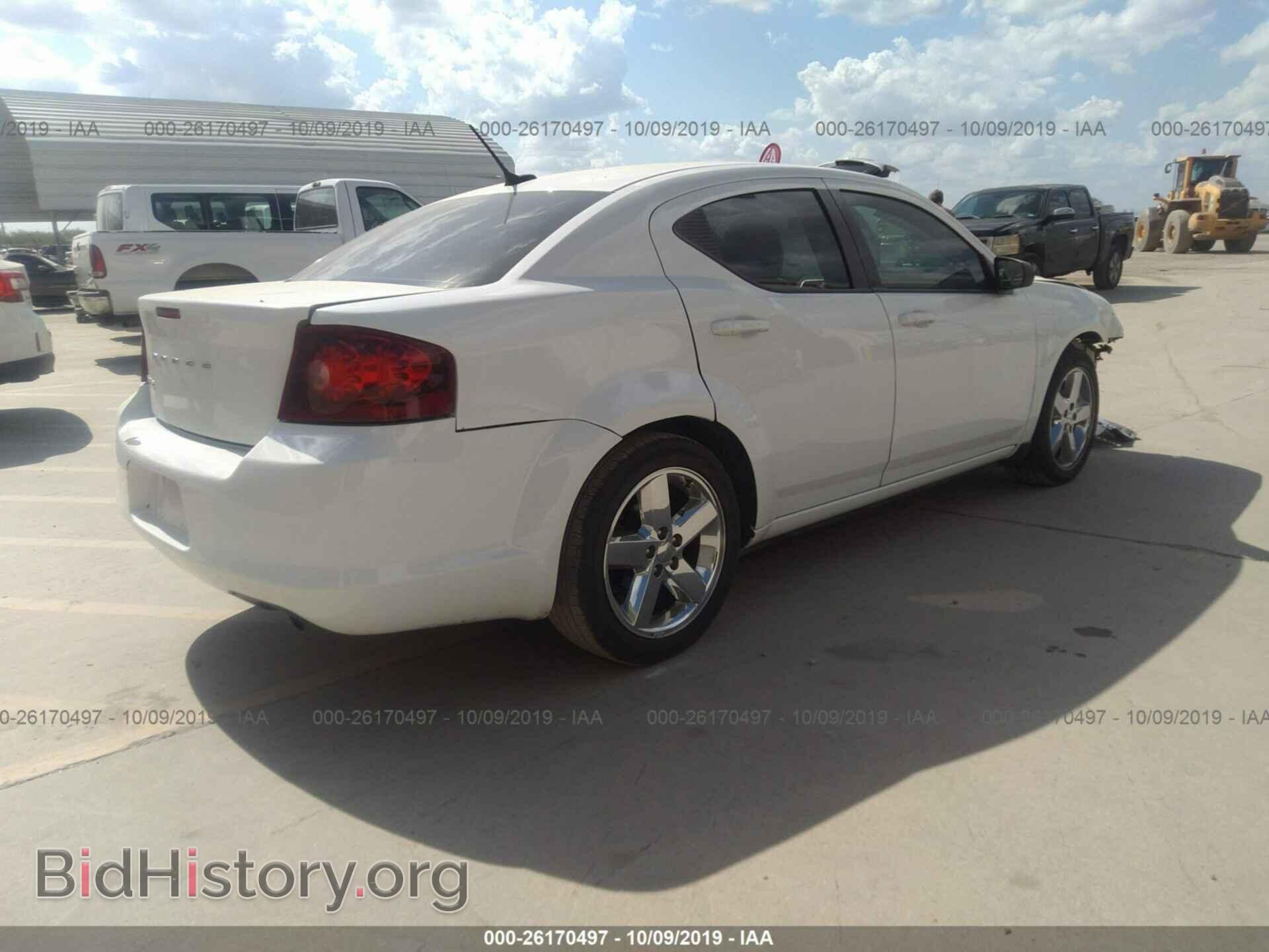 2012 DODGE AVENGER - VIN: 1C3CDZAB2CN324701 - Photo 4