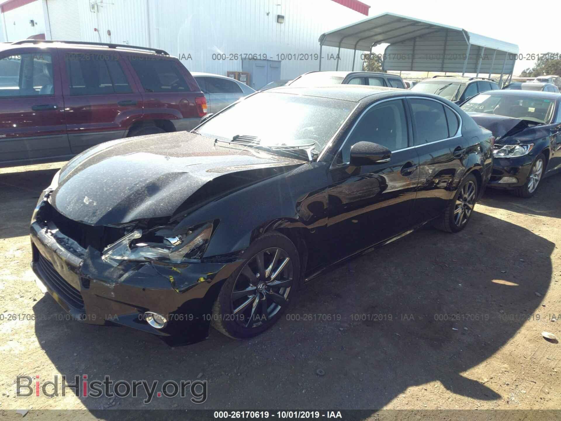 2013 LEXUS GS - VIN: JTHBE1BL3D5027157 - Фото 2