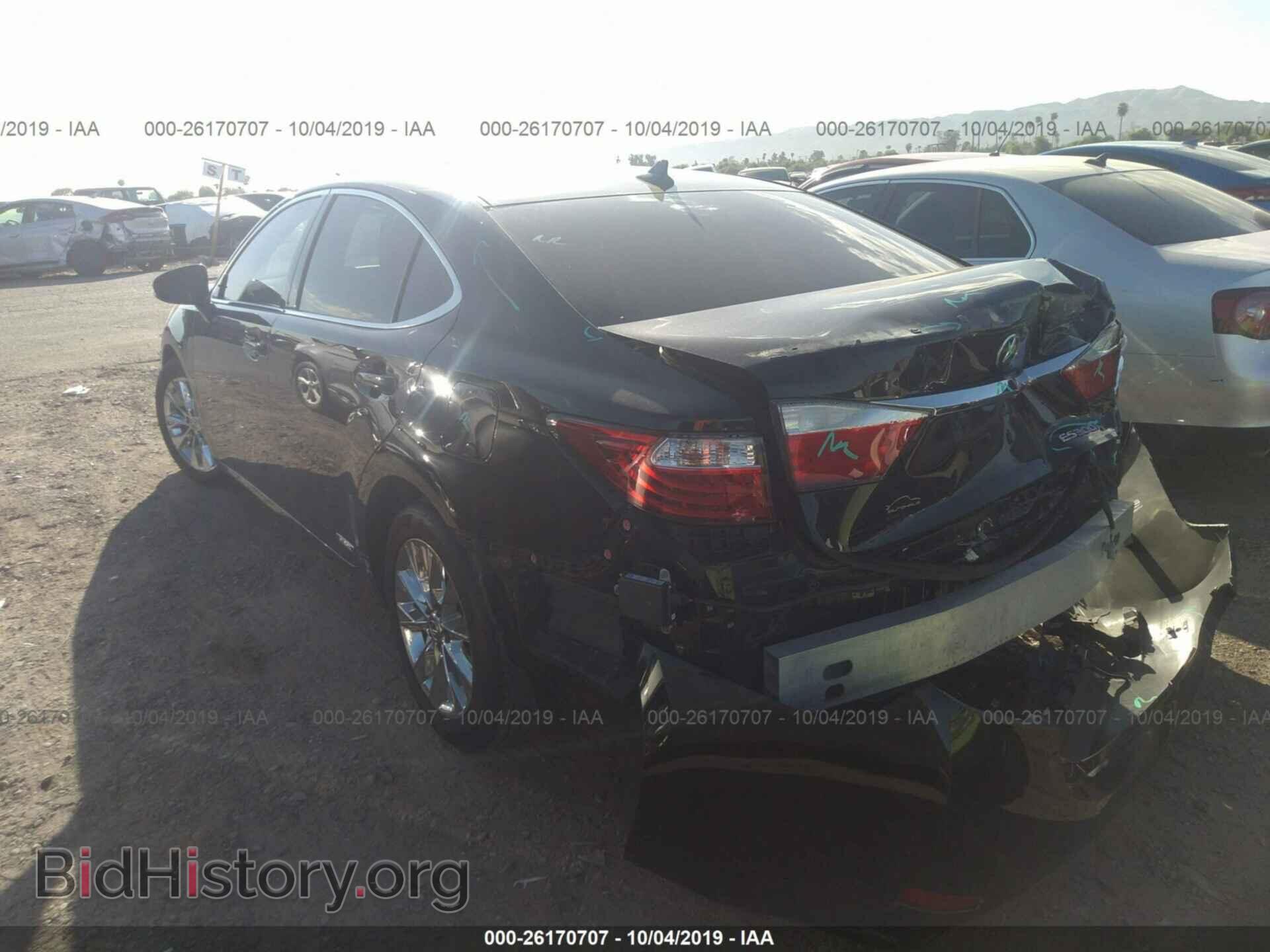 2014 LEXUS ES - VIN: JTHBW1GG1E2056670 - Photo 3