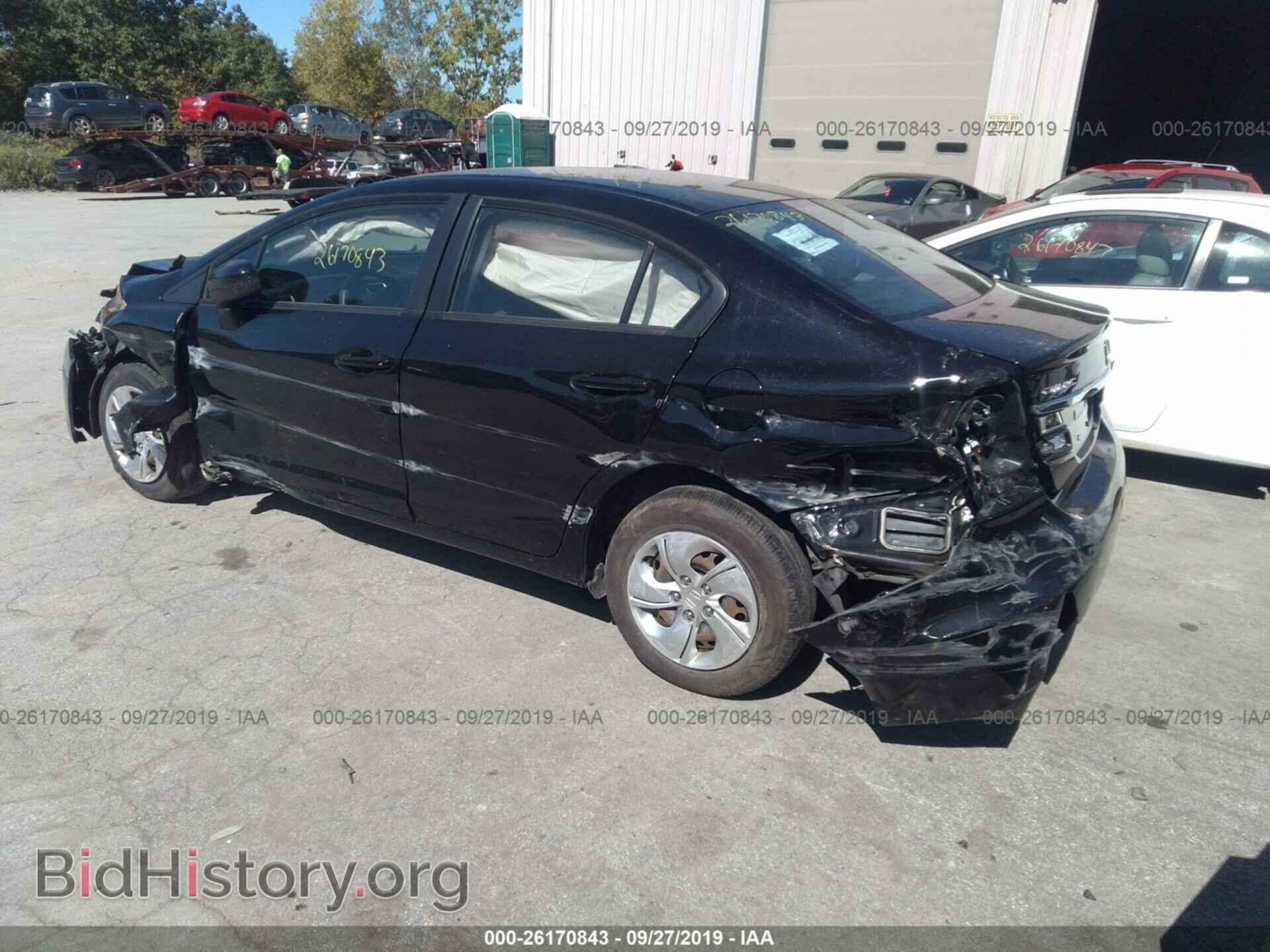 2014 HONDA CIVIC - VIN: 19XFB2E51EE059416 - Фото 3