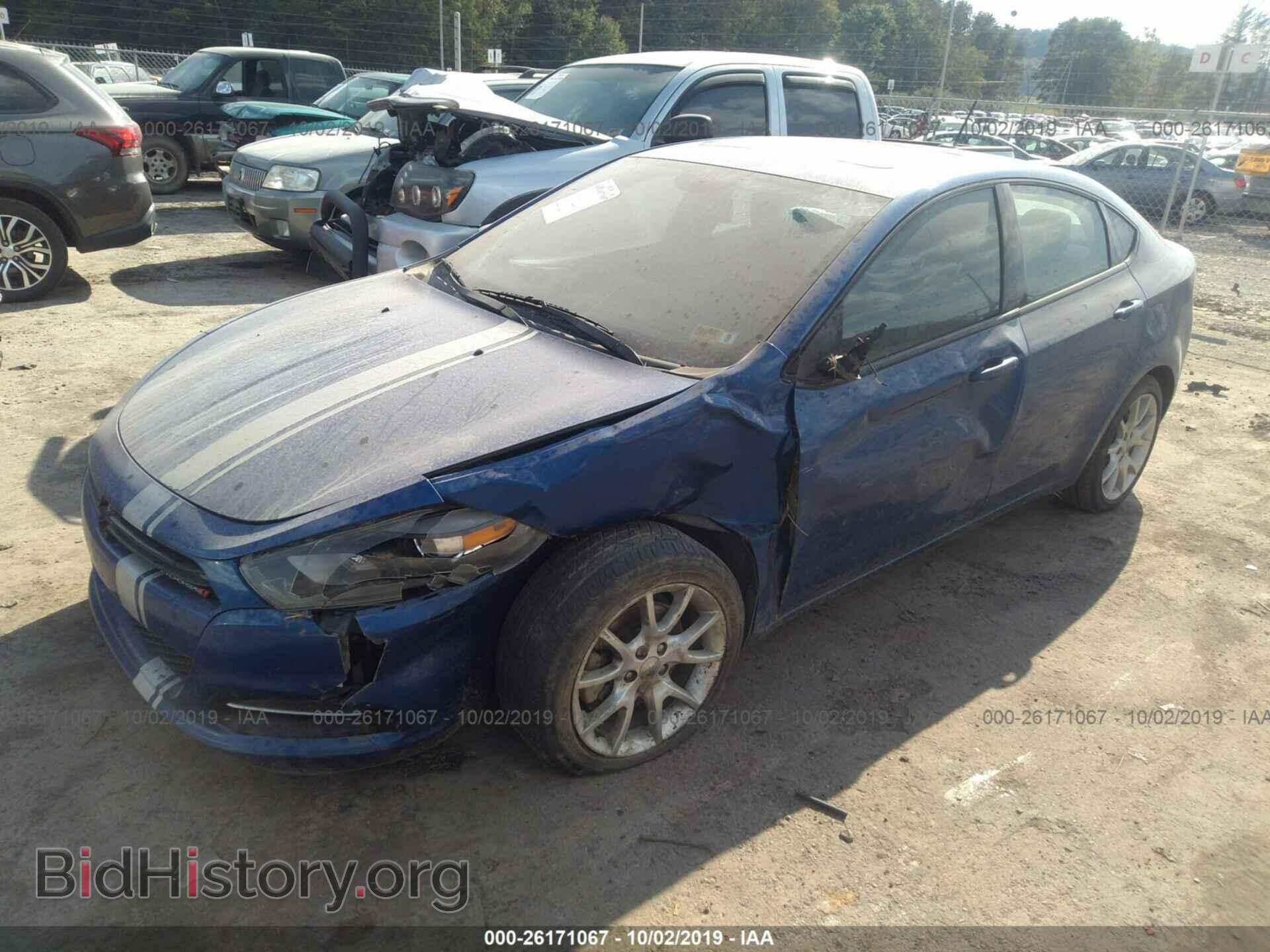 2014 DODGE DART - VIN: 1C3CDFBB0ED721314 - Фото 2