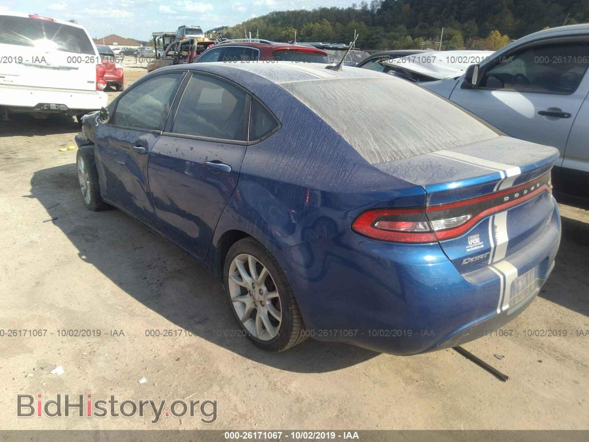 2014 DODGE DART - VIN: 1C3CDFBB0ED721314 - Фото 3