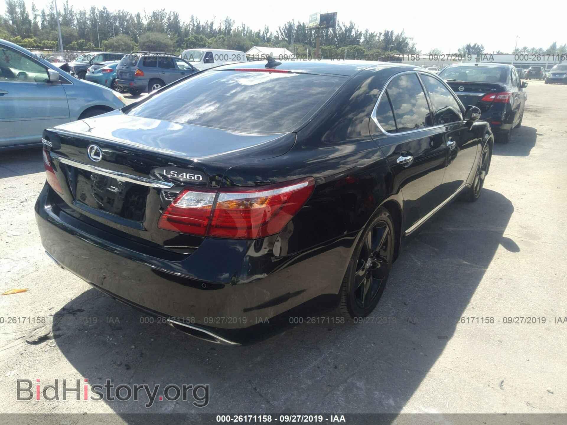 2010 LEXUS LS - VIN: JTHBL5EF9A5096255 - Фото 4