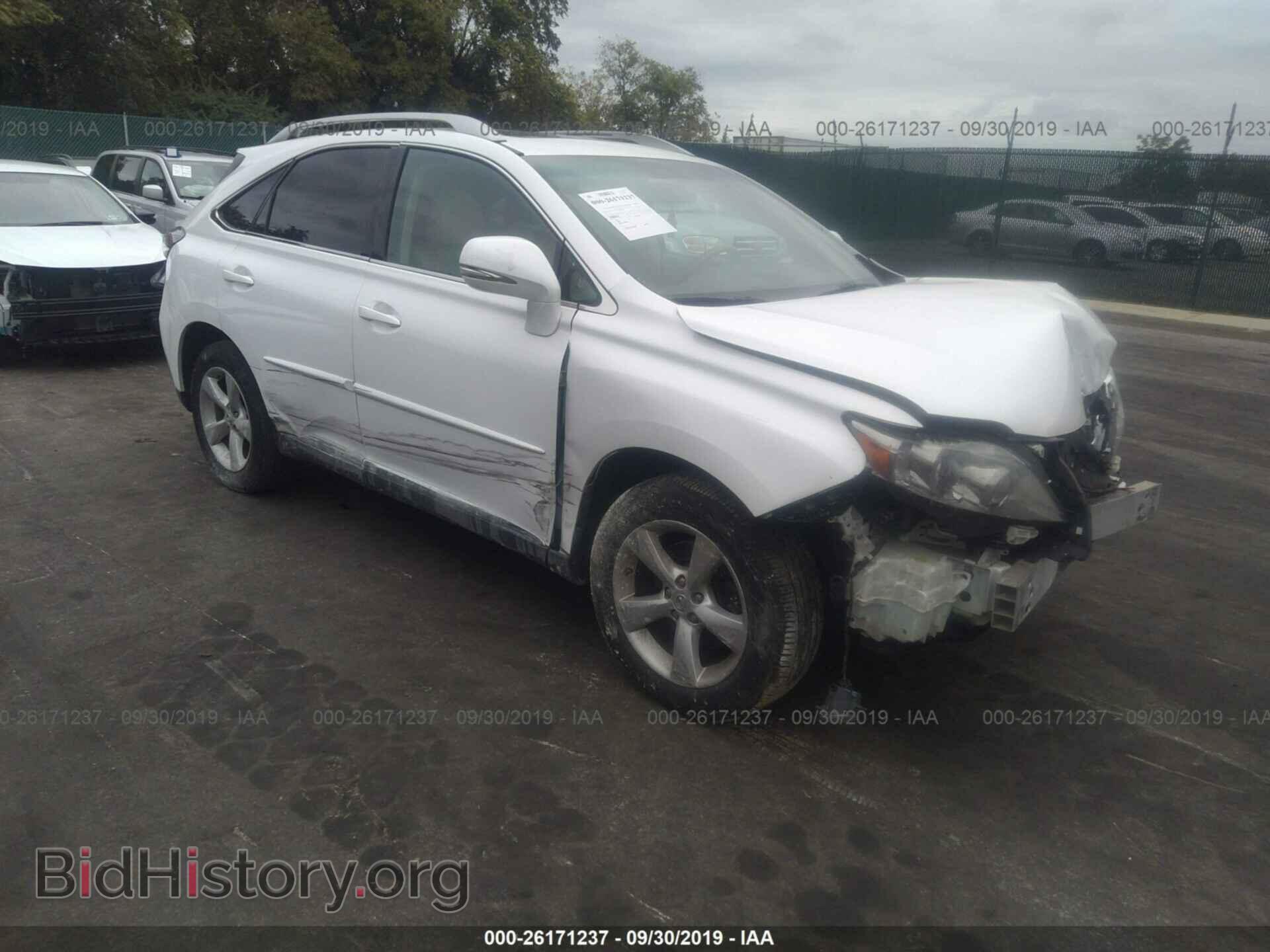Фотография 2T2BK1BA9BC096133 - LEXUS RX 2011