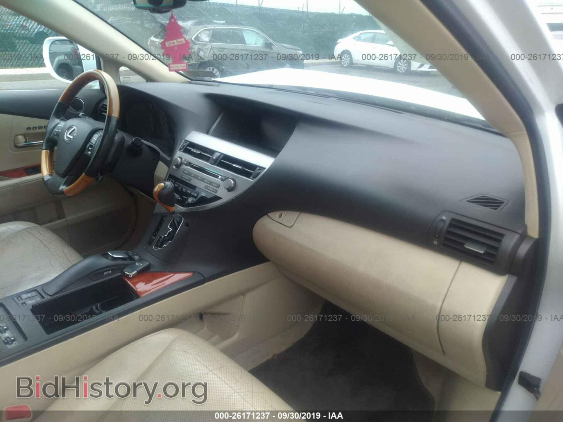 2011 LEXUS RX - VIN: 2T2BK1BA9BC096133 - Photo 5