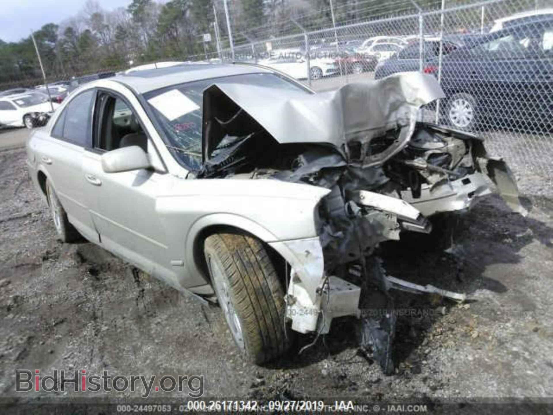 Фотография 1LNHM87A14Y620430 - LINCOLN LS 2004