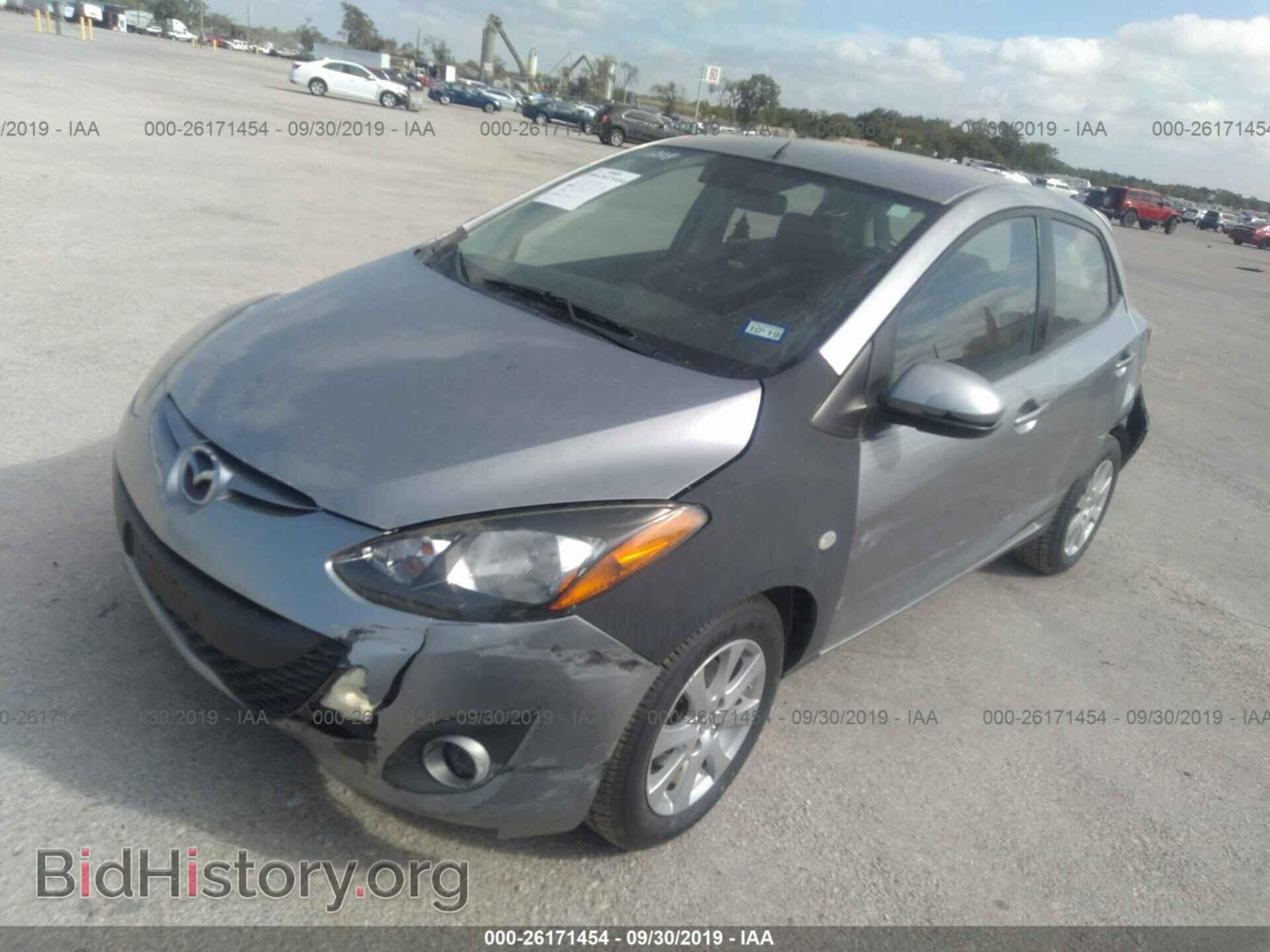 2012 MAZDA MAZDA2 - VIN: JM1DE1LY4C0136064 - Фото 2
