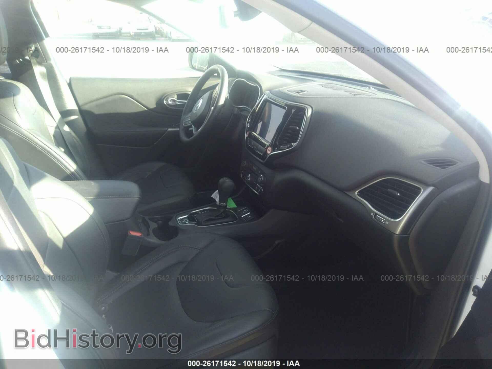 2019 JEEP CHEROKEE - VIN: 1C4PJLDB0KD380994 - Фото 5