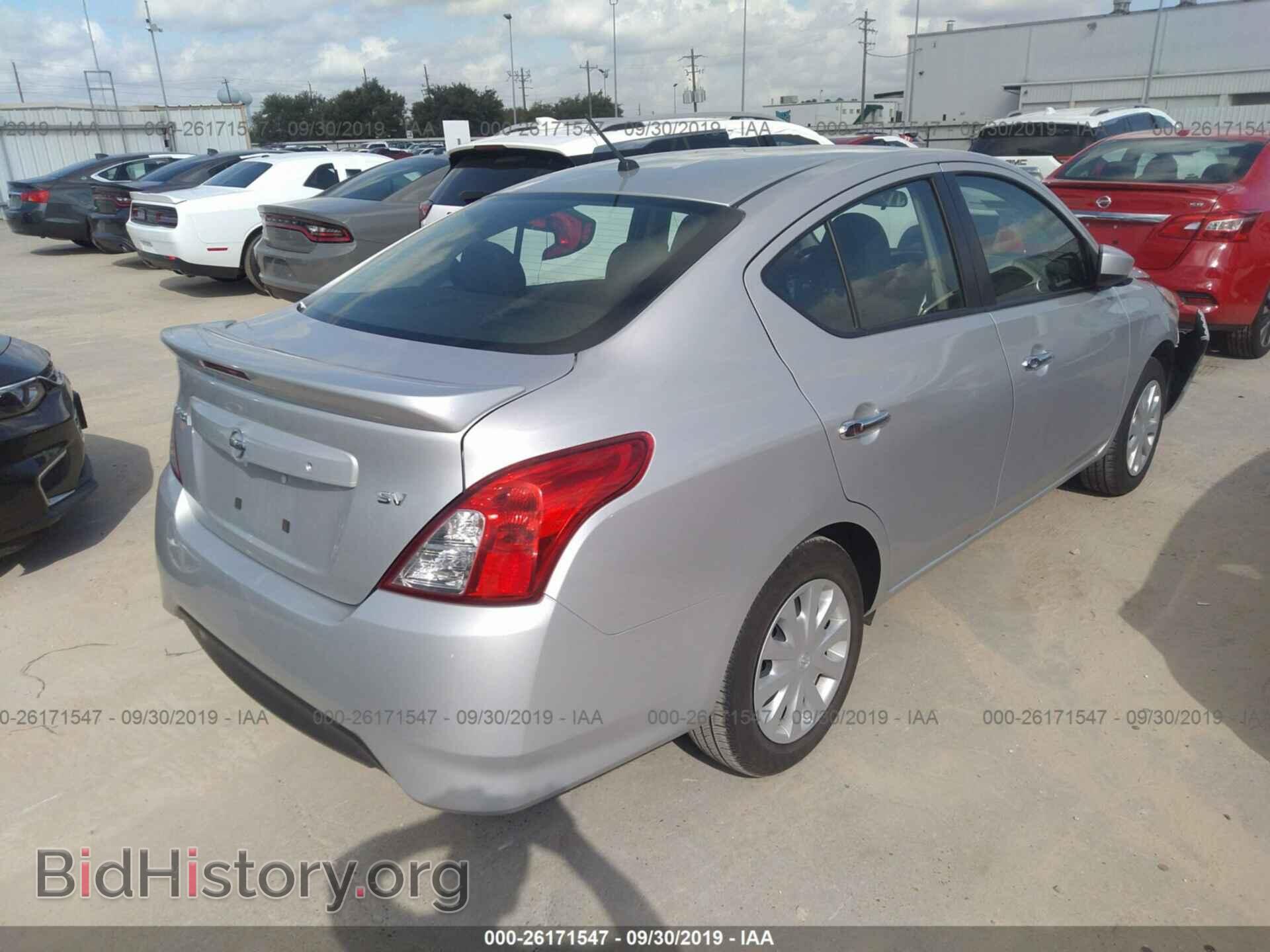 2019 NISSAN VERSA - VIN: 3N1CN7AP9KL844078 - Фото 4