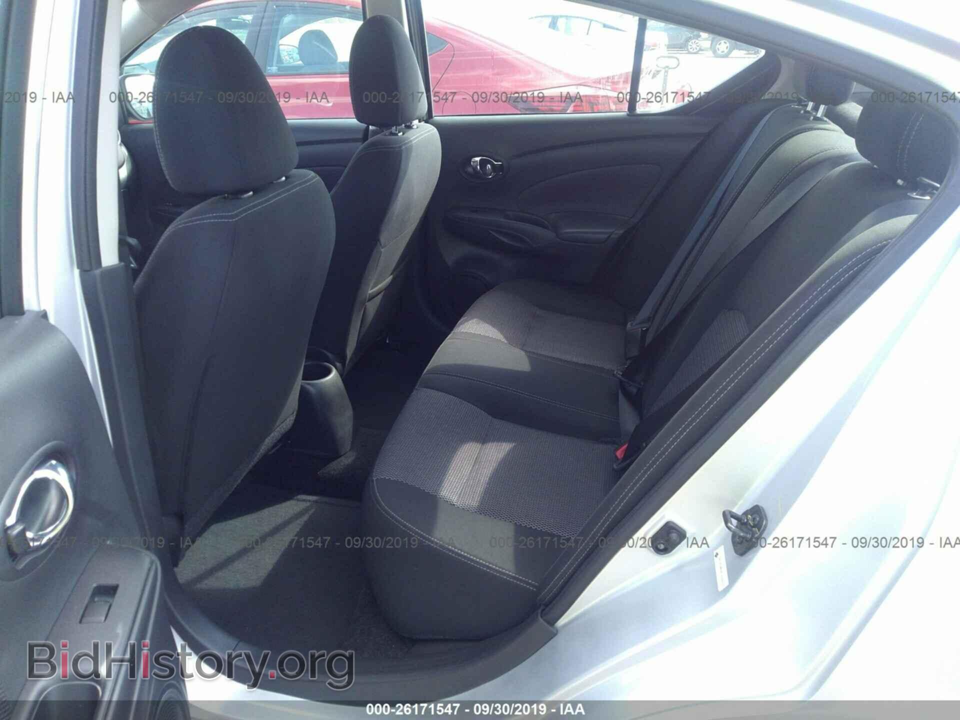 2019 NISSAN VERSA - VIN: 3N1CN7AP9KL844078 - Фото 8