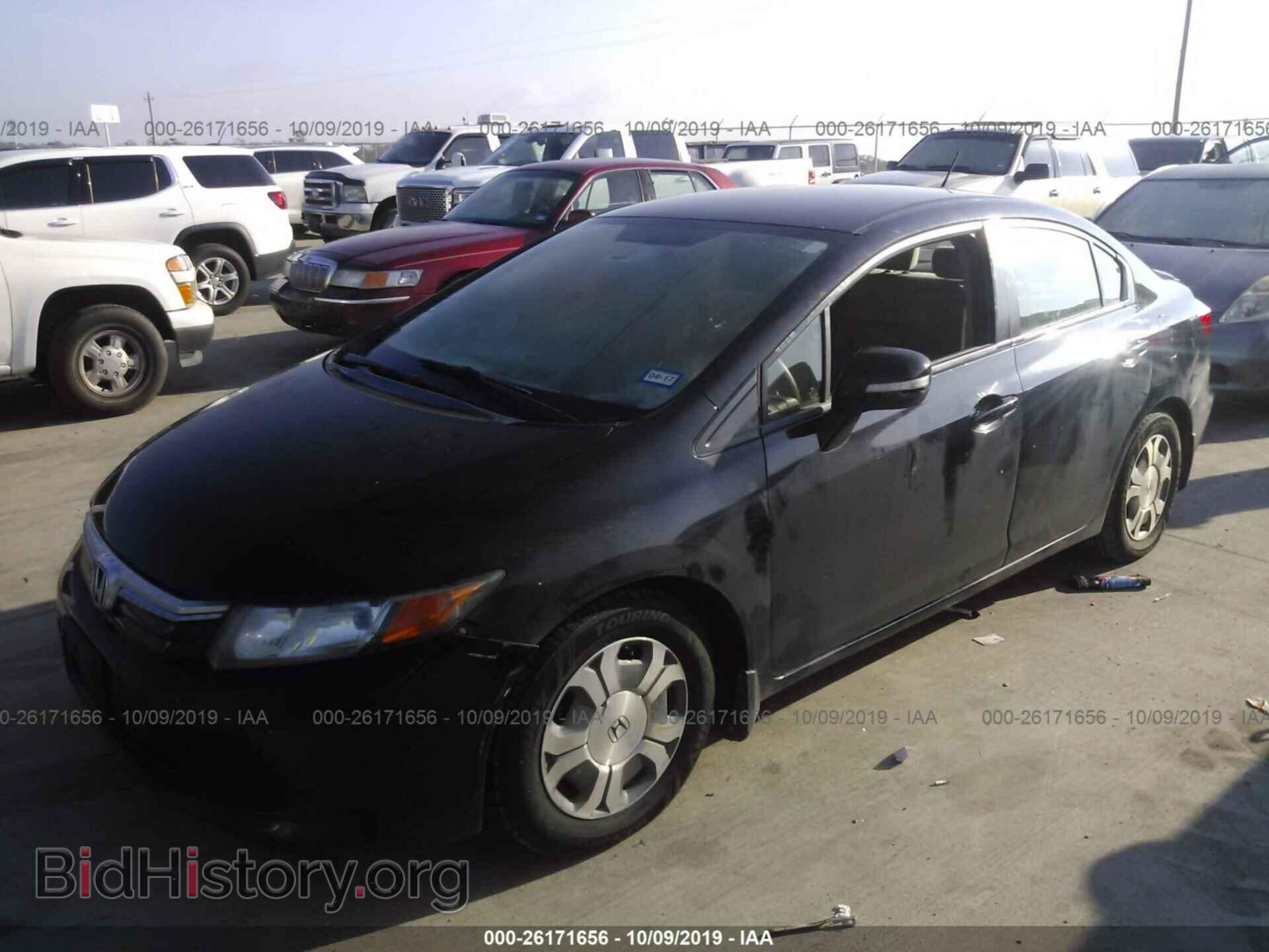 2012 HONDA CIVIC - VIN: JHMFB4F28CS009900 - Фото 2