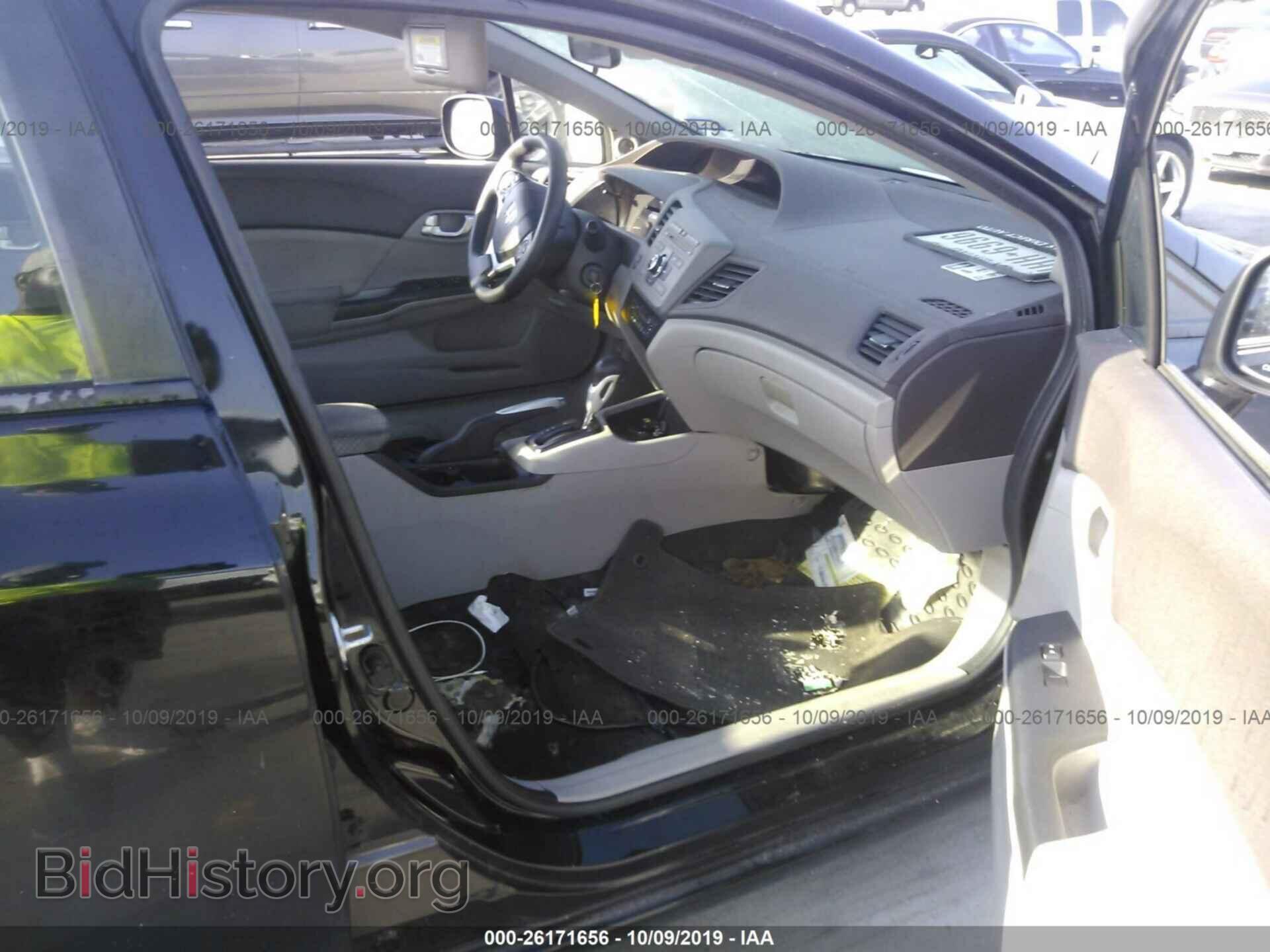 2012 HONDA CIVIC - VIN: JHMFB4F28CS009900 - Фото 5