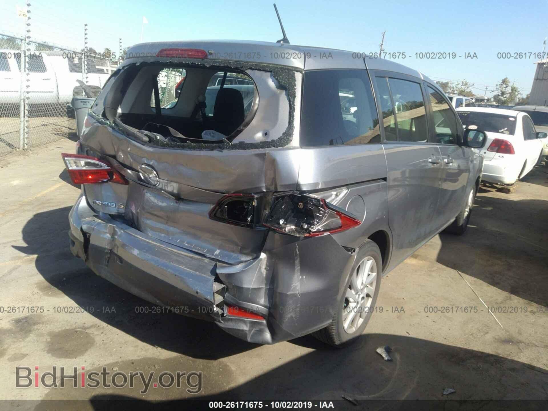 2012 MAZDA 5 - VIN: JM1CW2BLXC0117412 - Photo 4