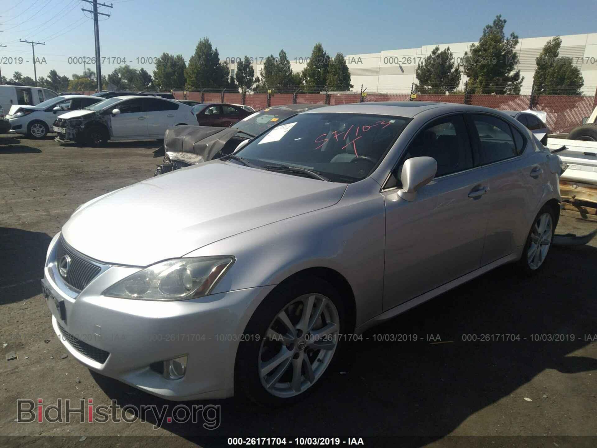 2006 LEXUS IS - VIN: JTHBE262862005246 - Фото 2