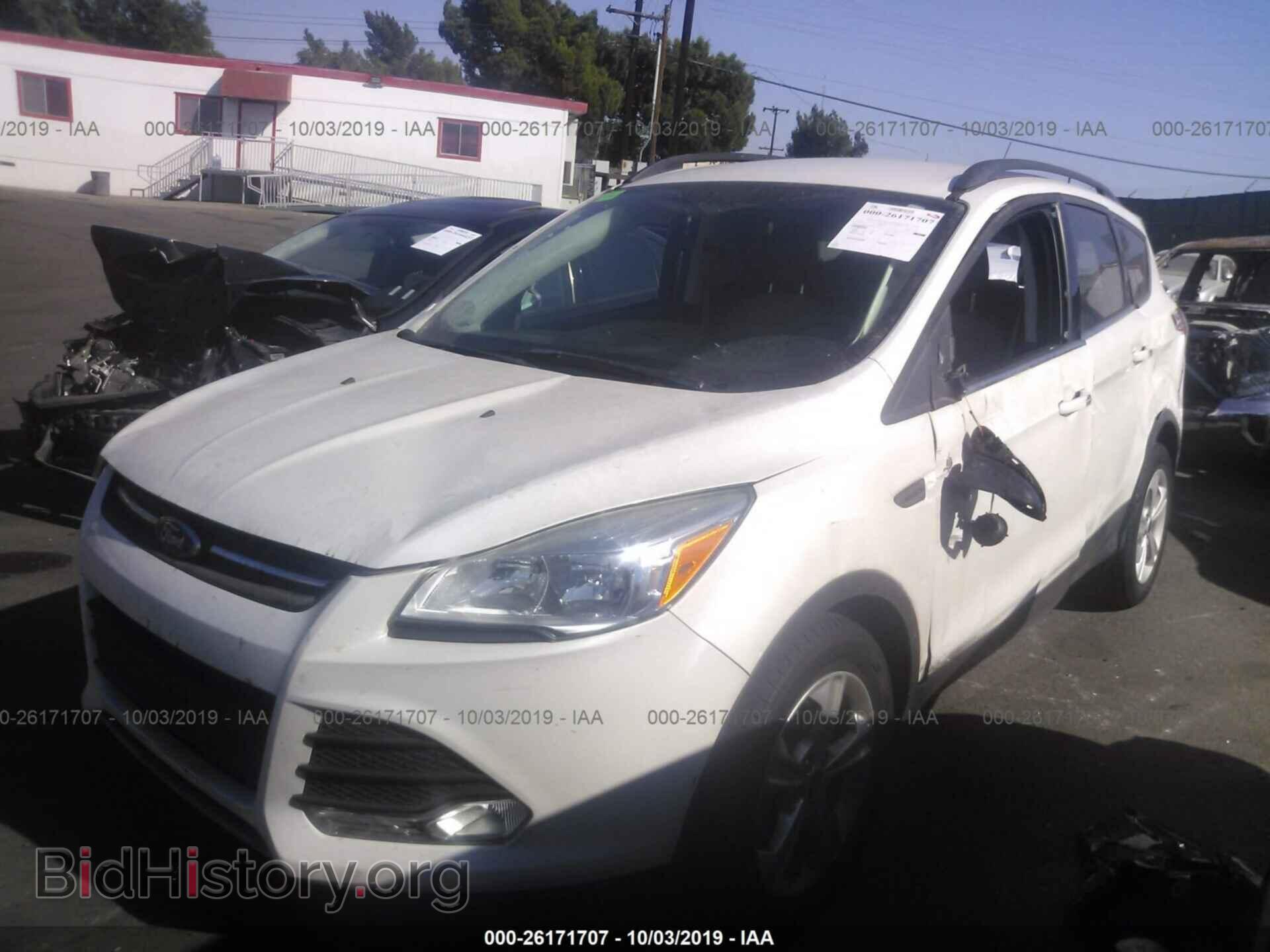 2014 FORD ESCAPE - VIN: 1FMCU0G92EUD09406 - Фото 2