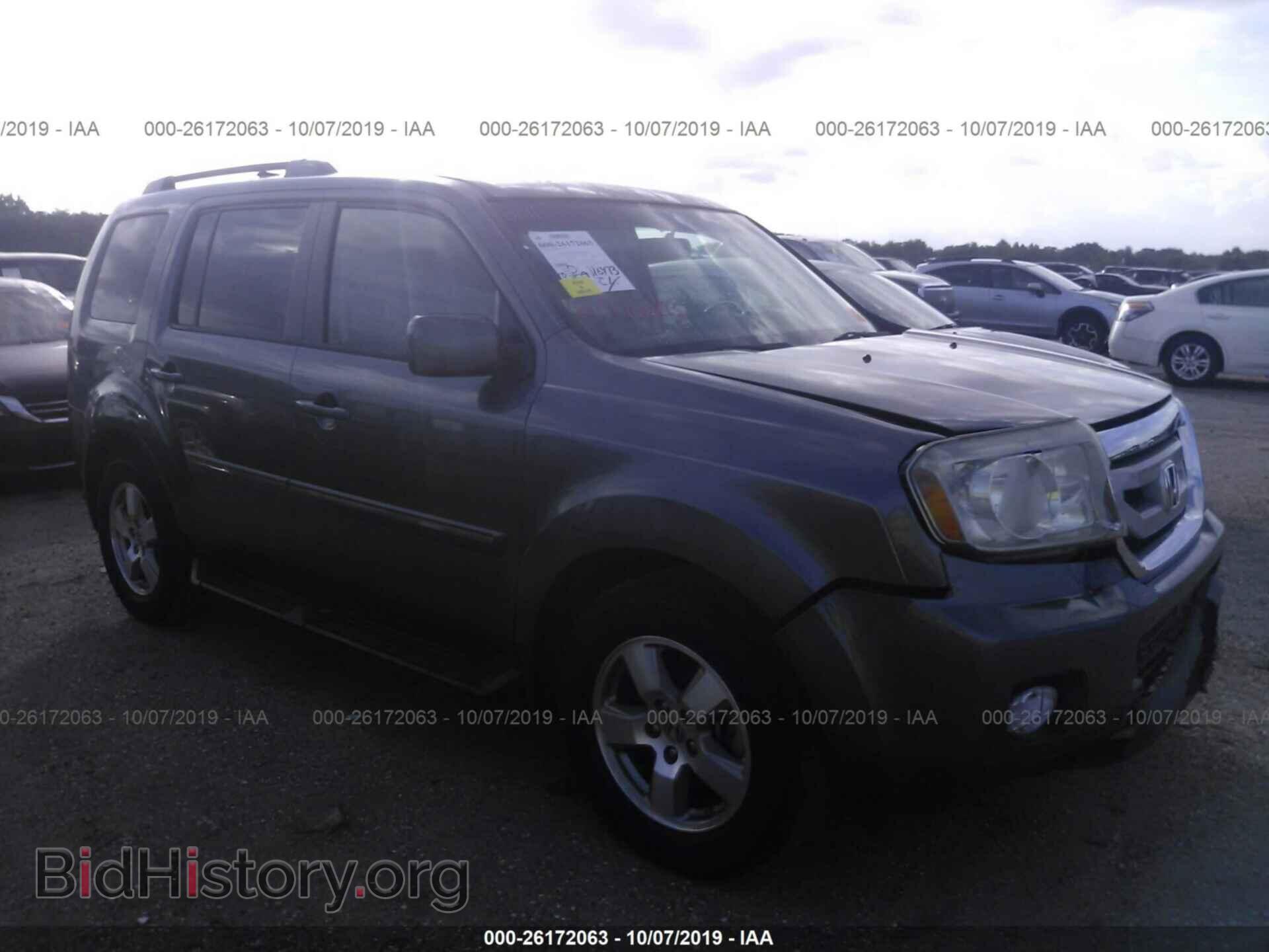 Фотография 5FNYF3H71BB026387 - HONDA PILOT 2011