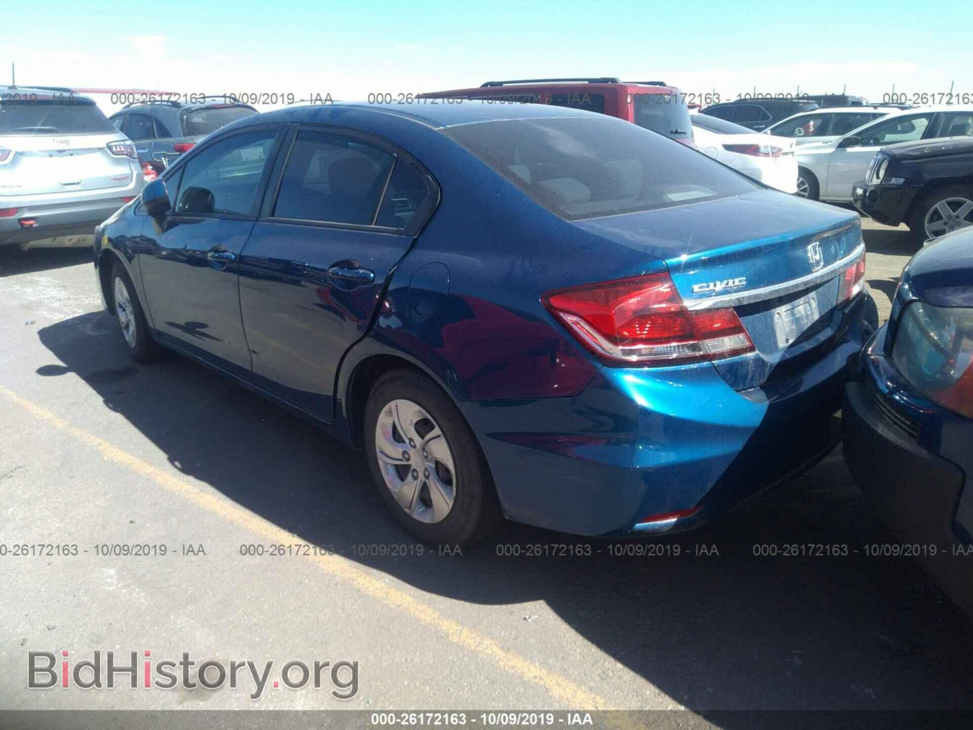 2013 HONDA CIVIC - VIN: 19XFB2F5XDE019090 - Фото 3