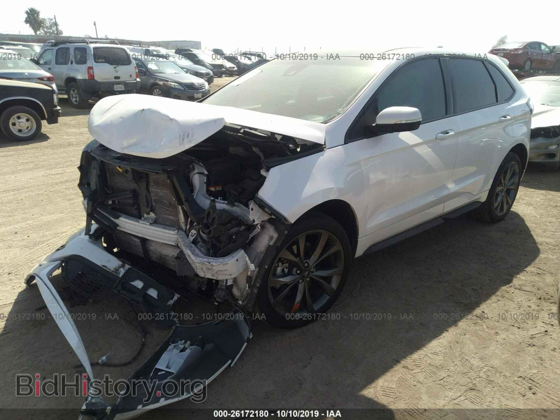 2016 FORD EDGE - VIN: 2FMPK4AP9GBB59146 - Фото 2