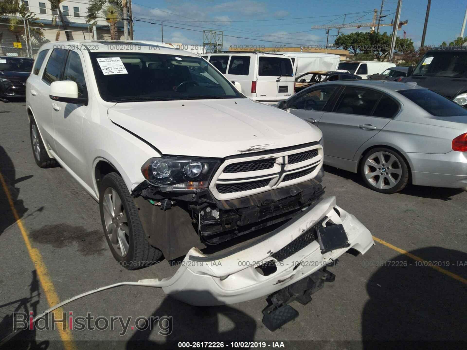 Photo 1C4SDHCT0CC121762 - DODGE DURANGO 2012