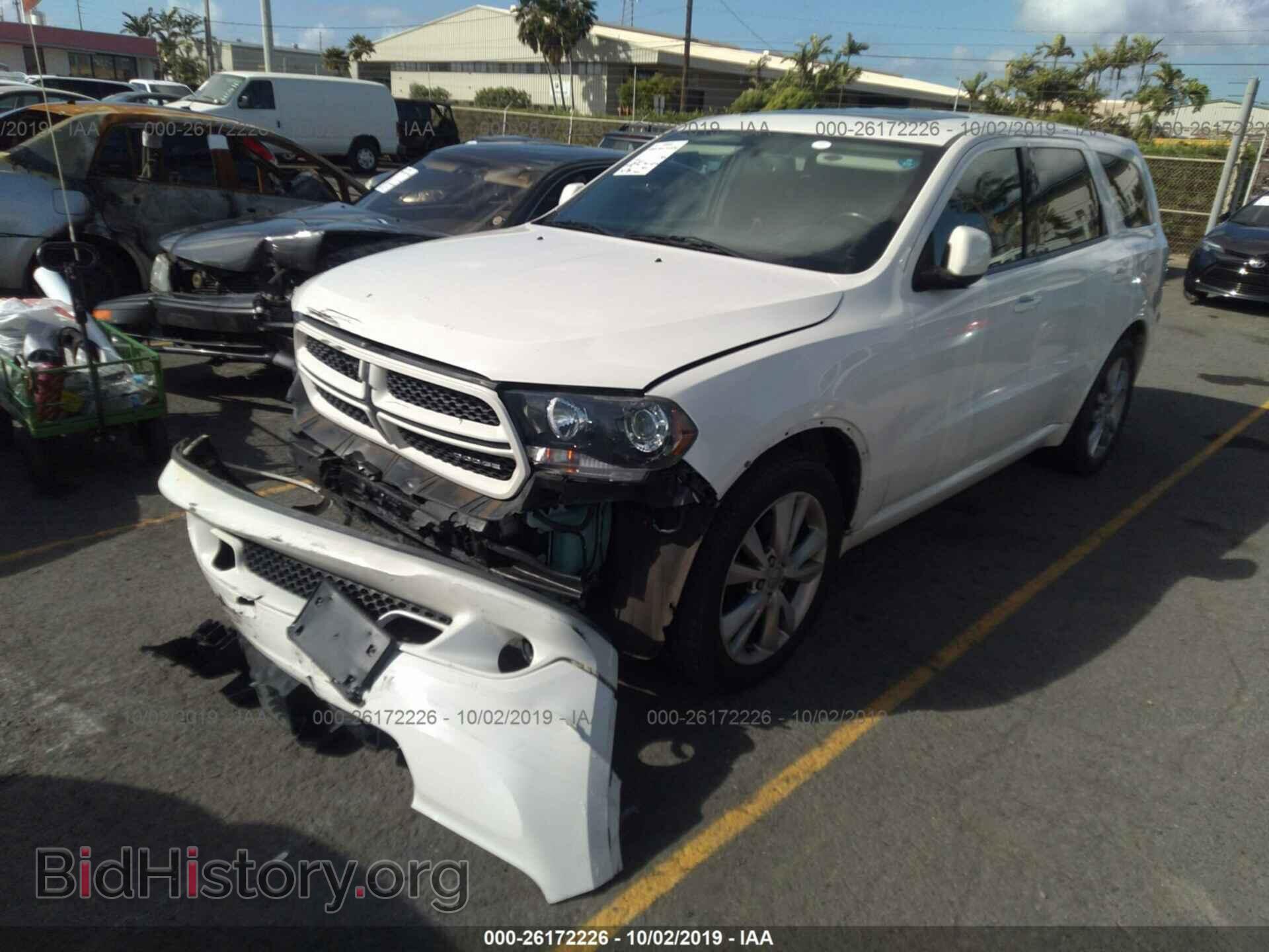 2012 DODGE DURANGO - VIN: 1C4SDHCT0CC121762 - Photo 2