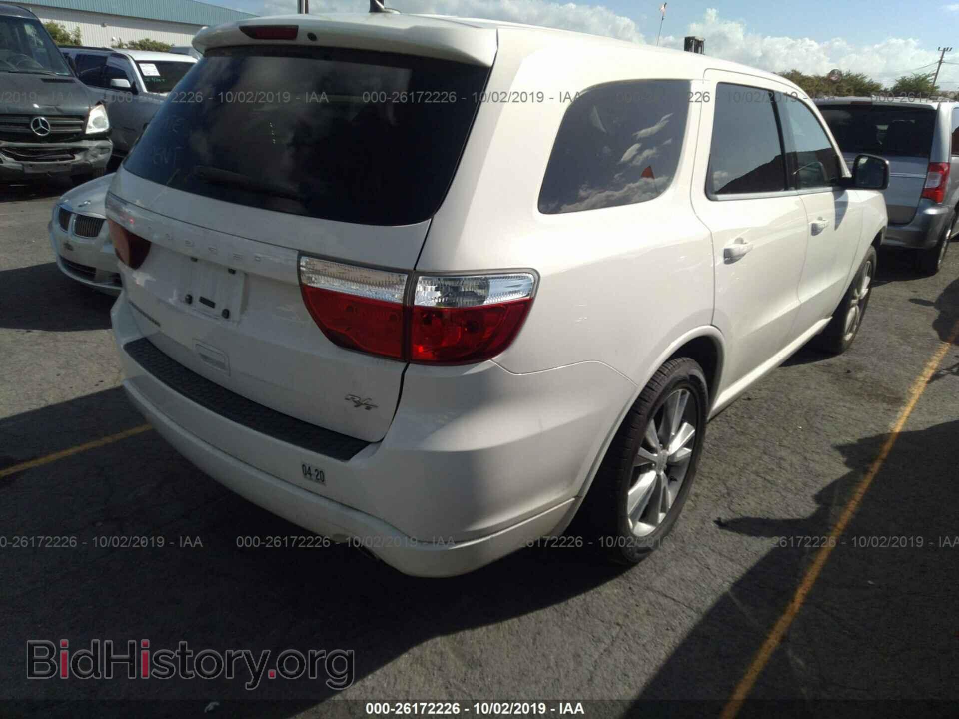 2012 DODGE DURANGO - VIN: 1C4SDHCT0CC121762 - Photo 4