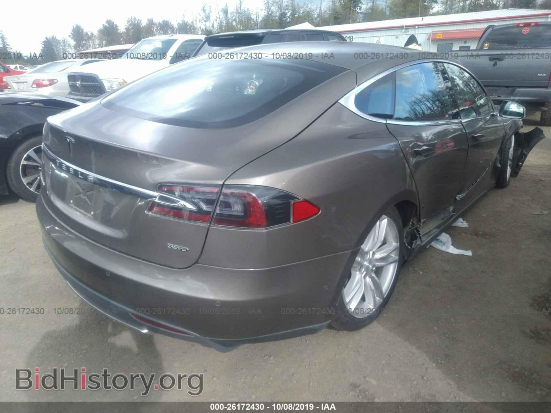 2015 TESLA MODEL S - VIN: 5YJSA1E22FF121869 - Фото 4