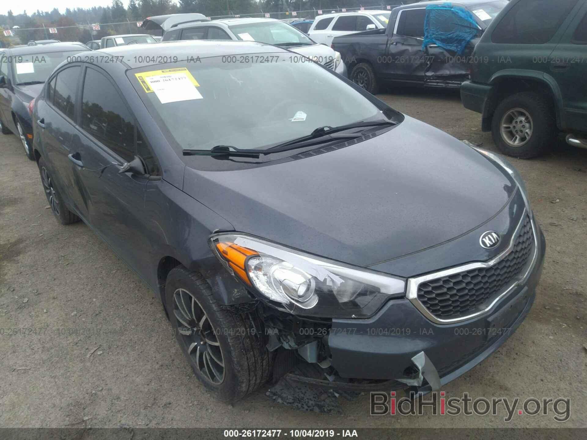 Photo KNAFX4A69F5374518 - KIA FORTE 2015