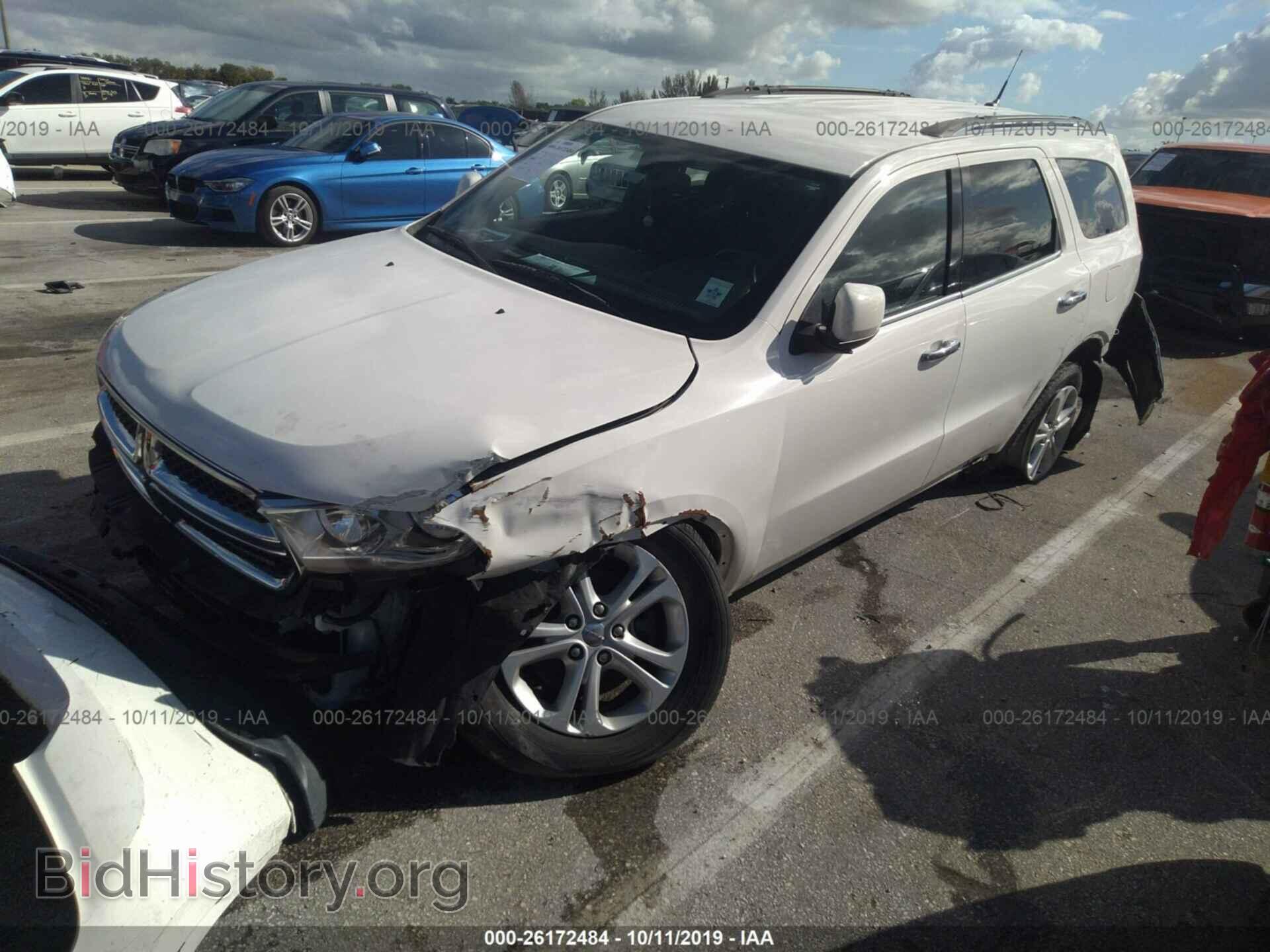 2012 DODGE DURANGO - VIN: 1C4RDHAG6CC186975 - Photo 2