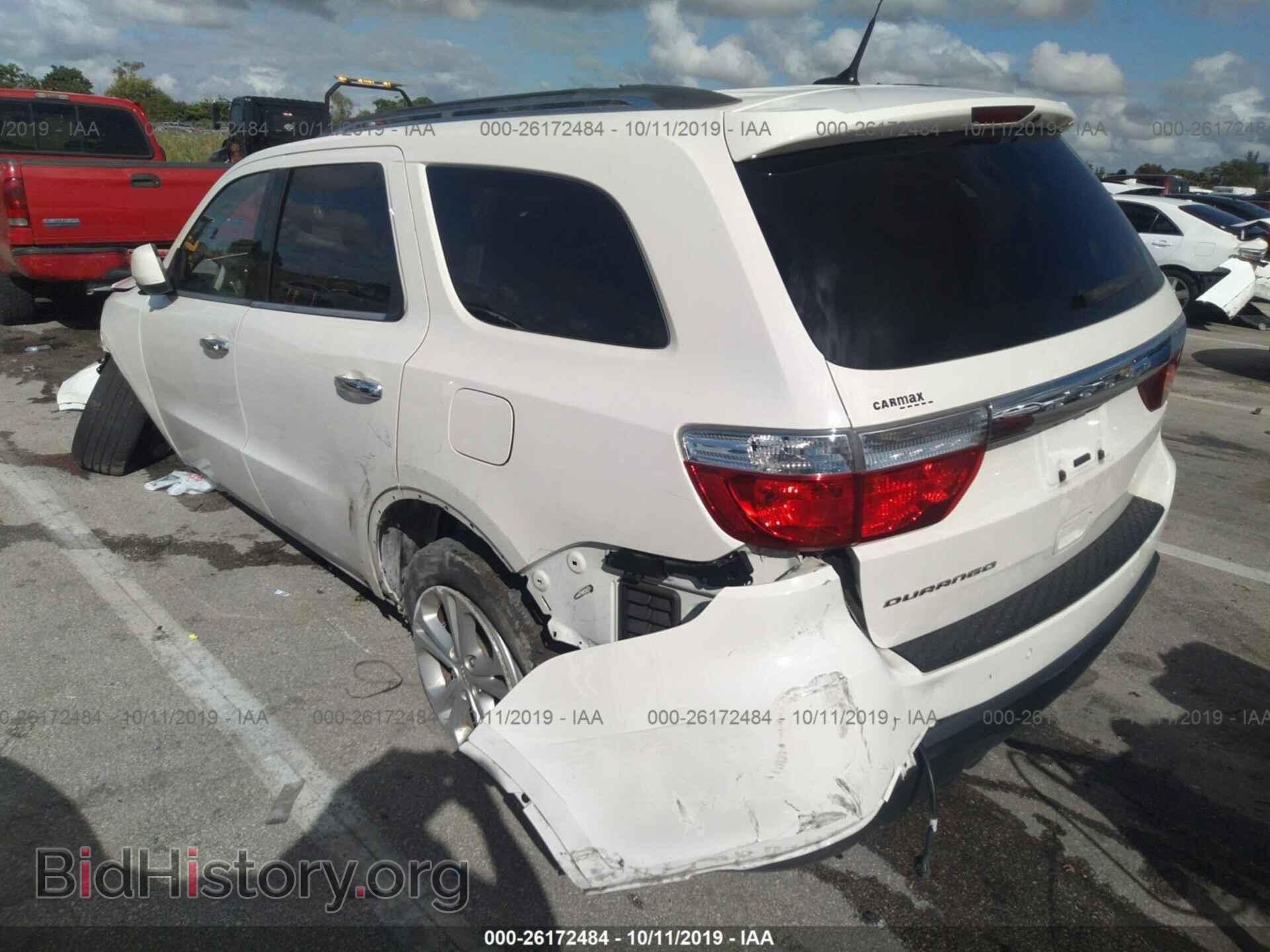 2012 DODGE DURANGO - VIN: 1C4RDHAG6CC186975 - Photo 3