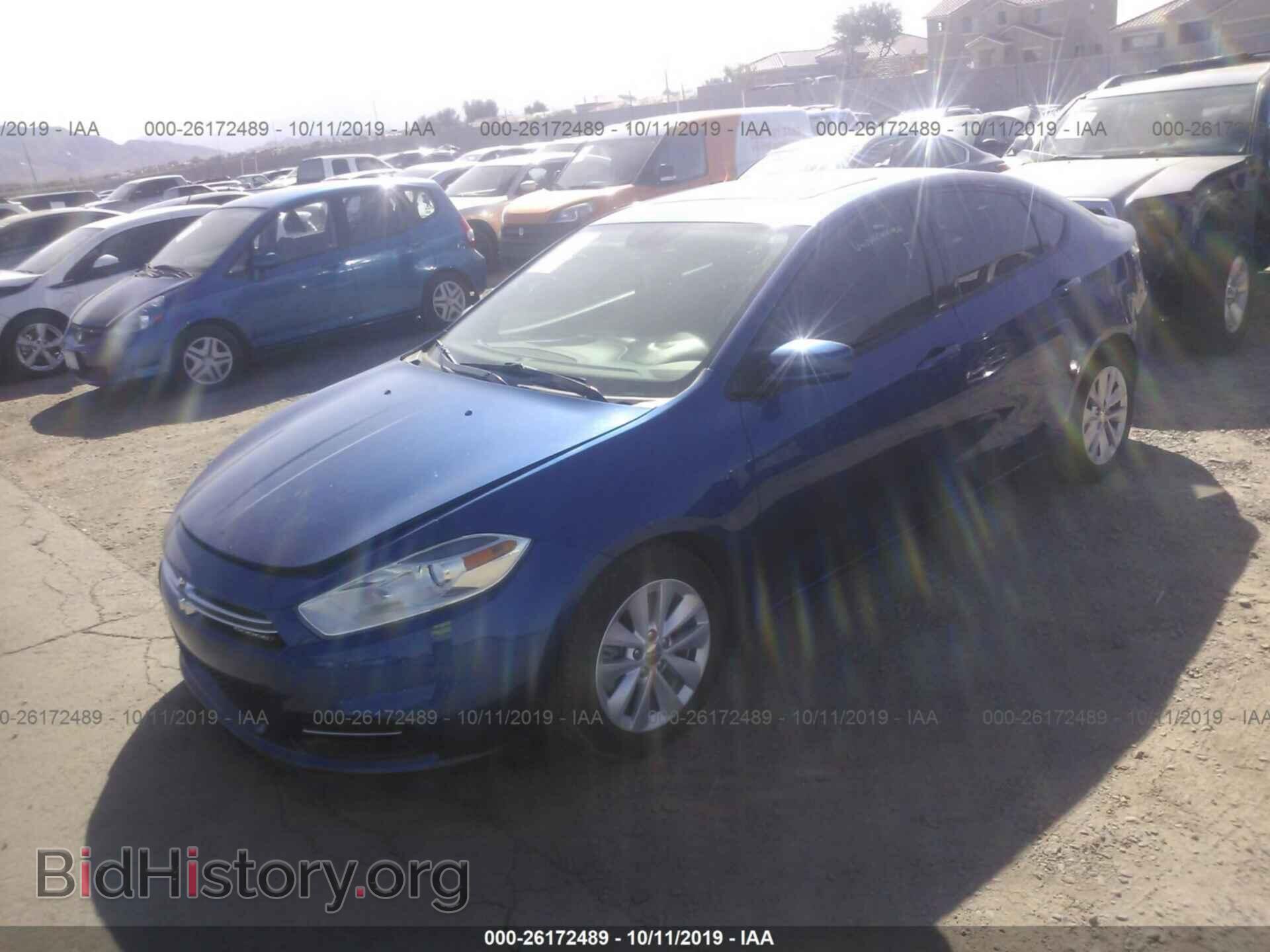 2014 DODGE DART - VIN: 1C3CDFDHXED851618 - Фото 2