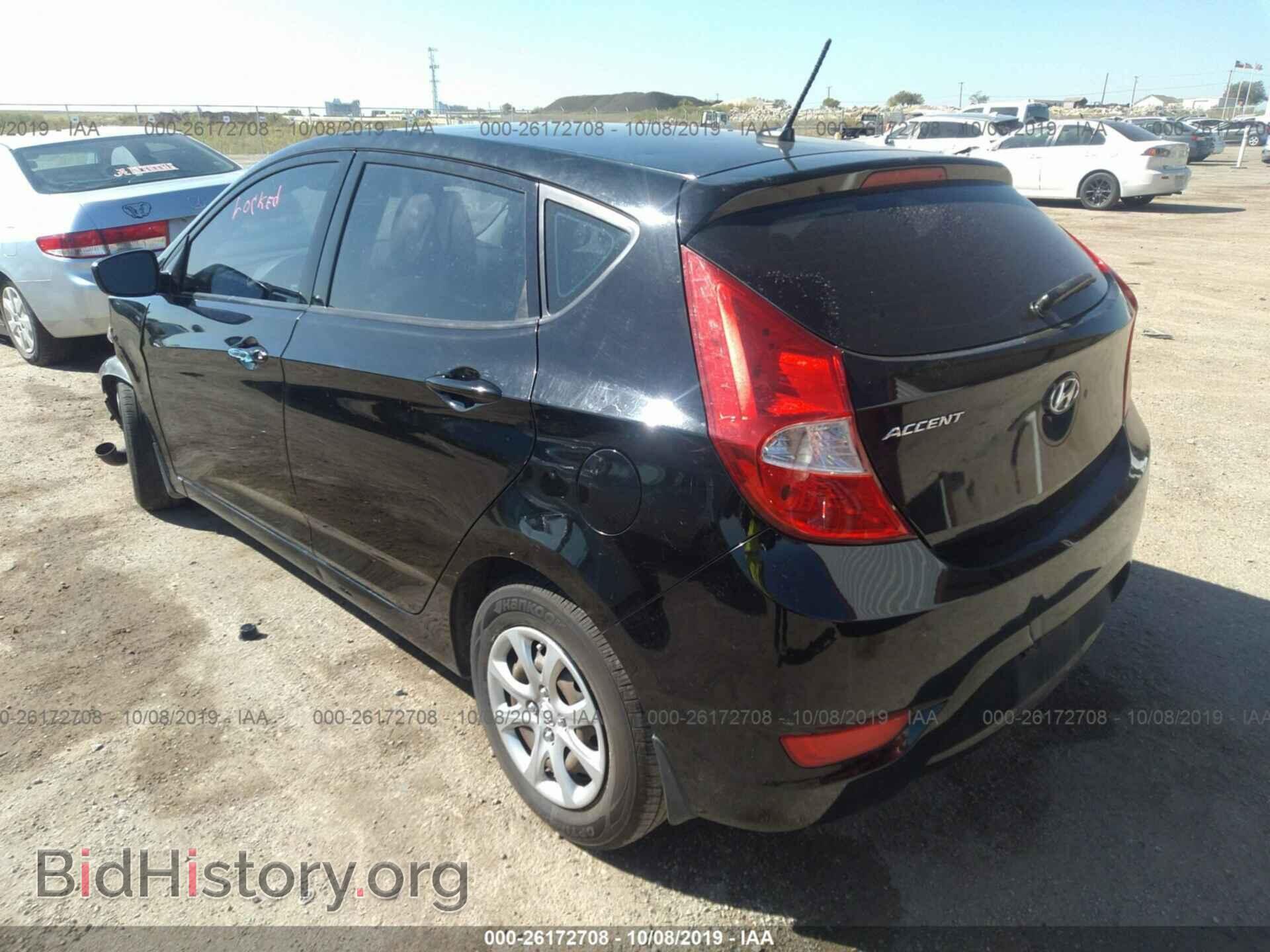 2013 HYUNDAI ACCENT - VIN: KMHCT5AE3DU100146 - Фото 3