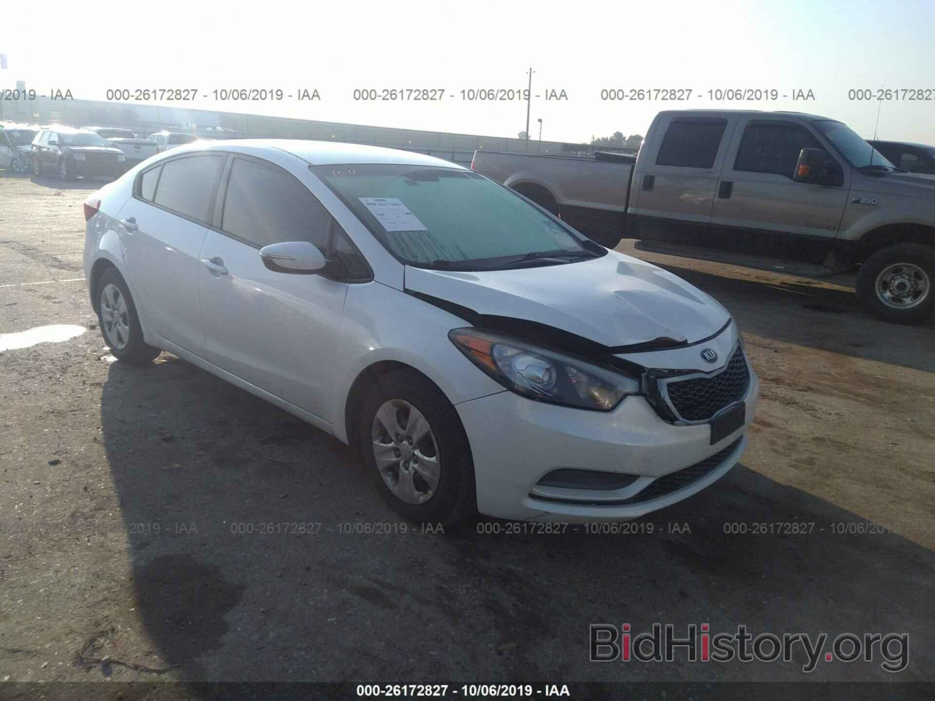 Photo KNAFX4A66F5430074 - KIA FORTE 2015