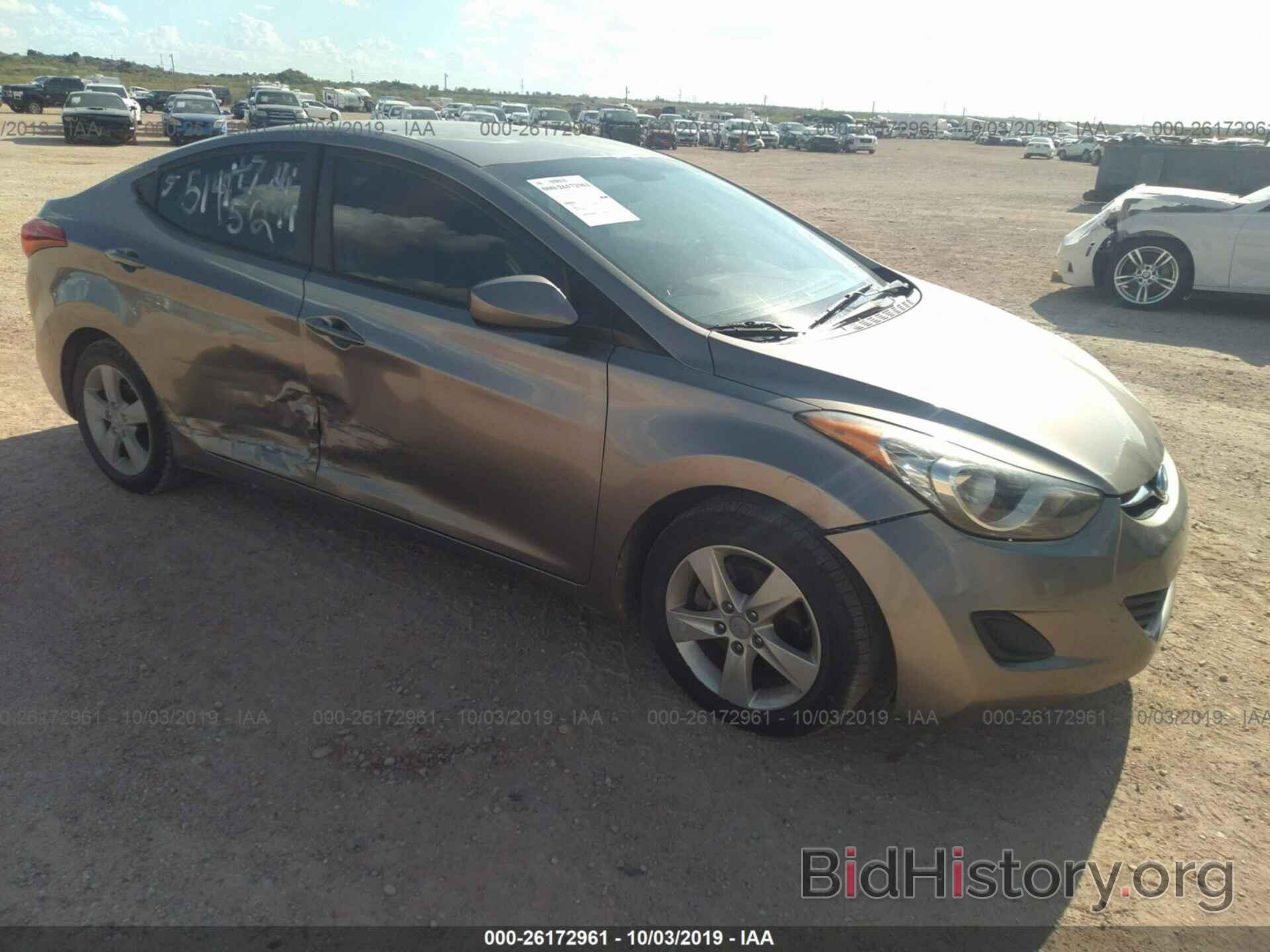 Photo 5NPDH4AE1BH042159 - HYUNDAI ELANTRA 2011