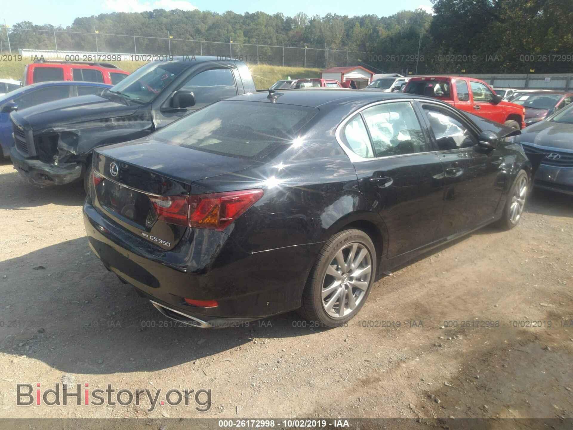 2013 LEXUS GS - VIN: JTHCE1BL5D5018996 - Фото 4