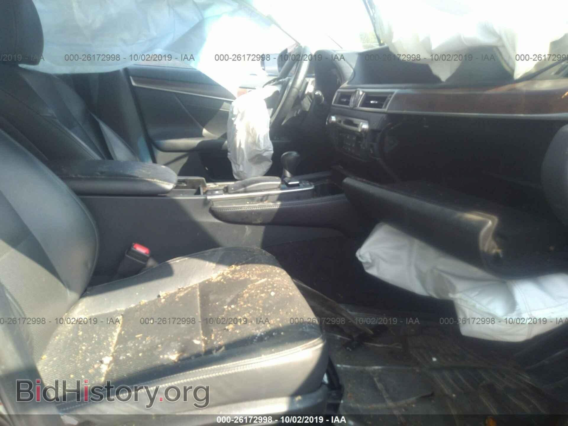 2013 LEXUS GS - VIN: JTHCE1BL5D5018996 - Фото 5