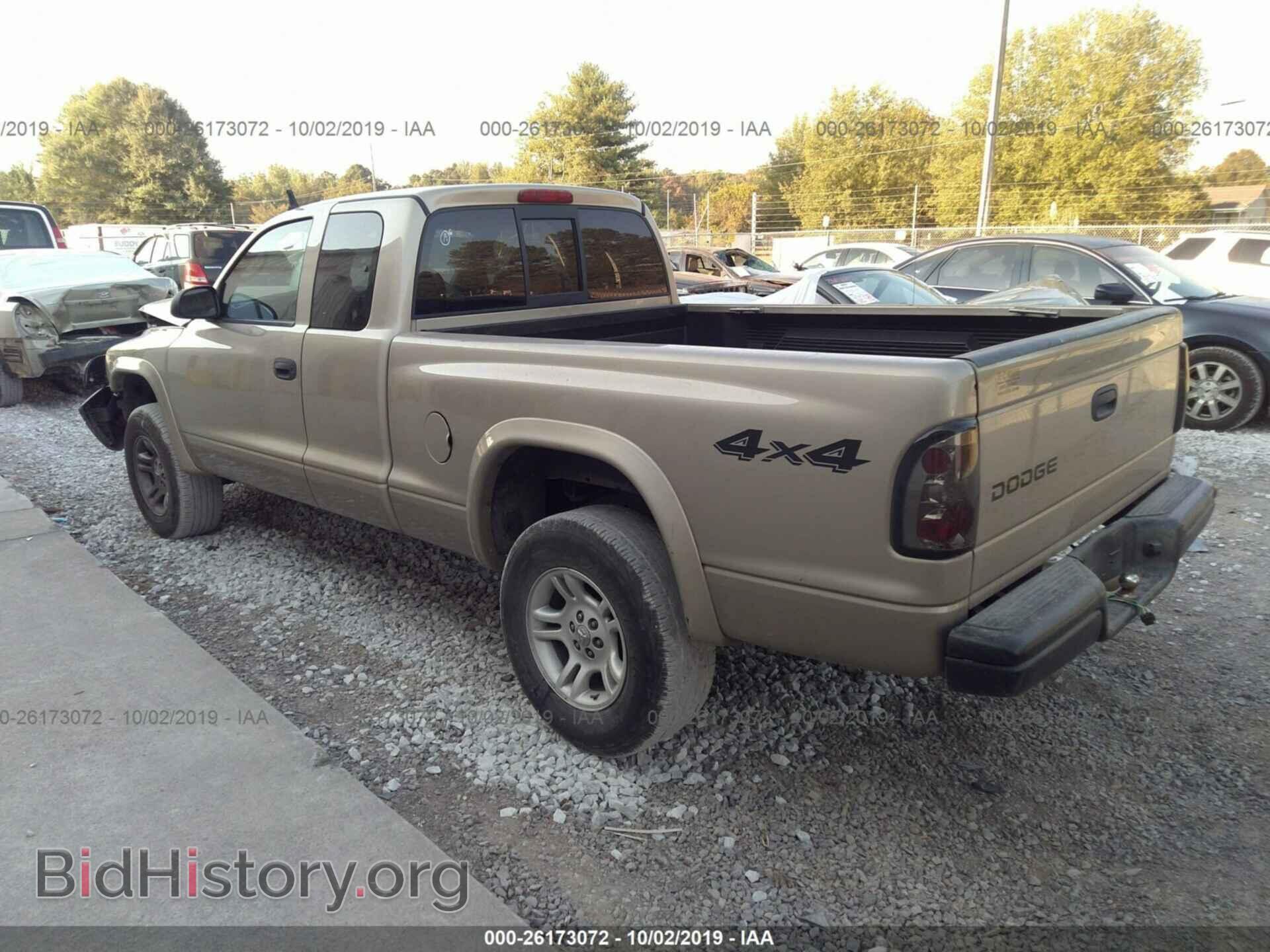 2004 DODGE DAKOTA - VIN: 1D7HG12K84S599443 - Фото 3
