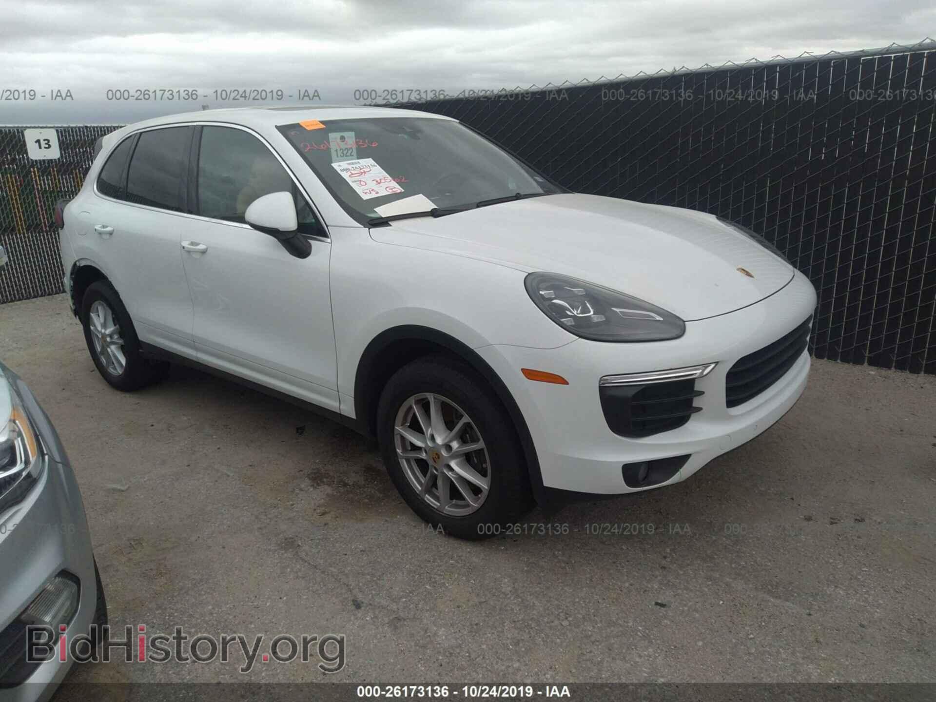 Photo WP1AA2A29GLA09316 - PORSCHE CAYENNE 2016