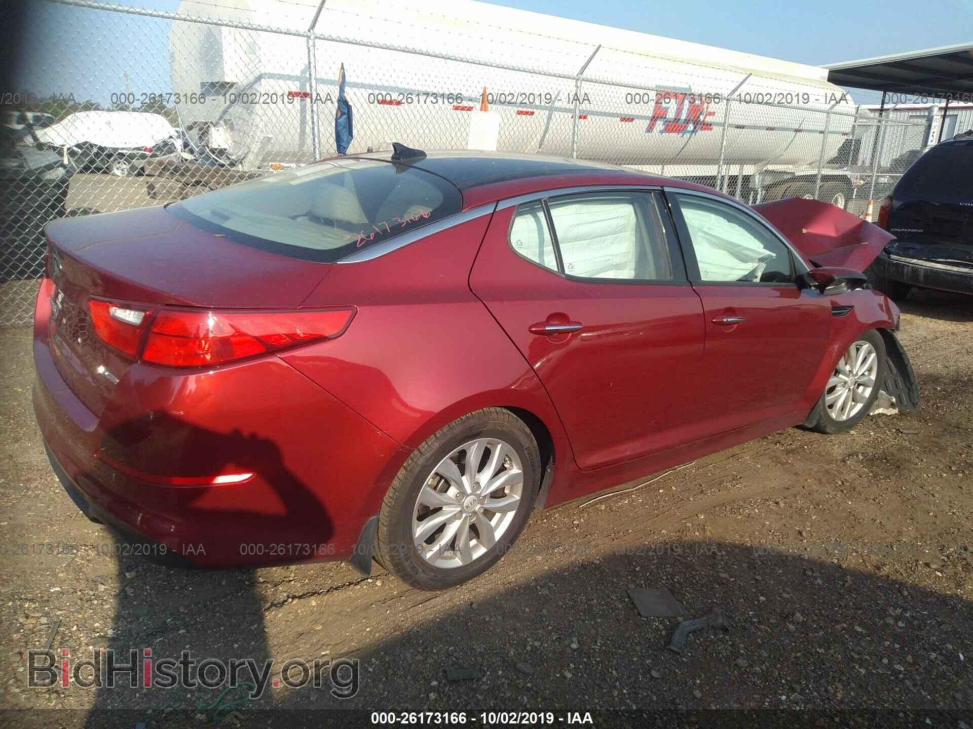 2015 KIA OPTIMA - VIN: 5XXGN4A75FG415941 - Photo 4