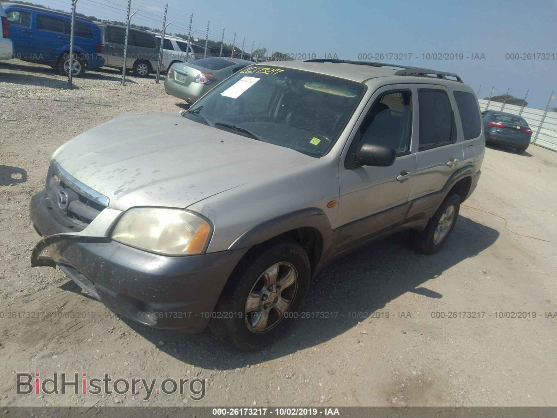 2004 MAZDA TRIBUTE - VIN: 4F2CZ06174KM22327 - Фото 2