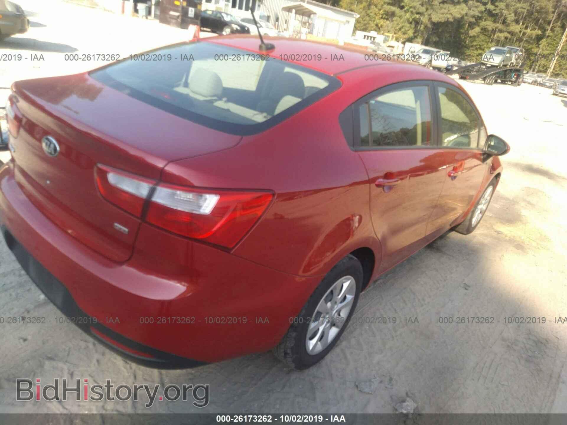 2014 KIA RIO - VIN: KNADM4A31E6364211 - Фото 4