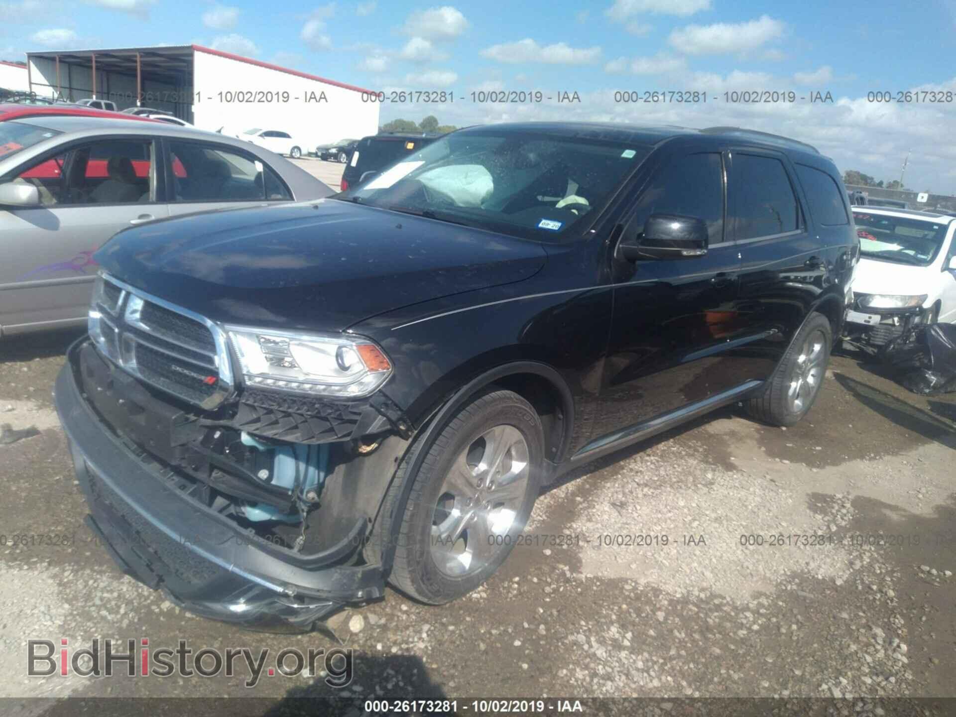 2014 DODGE DURANGO - VIN: 1C4RDHDG2EC382698 - Фото 2