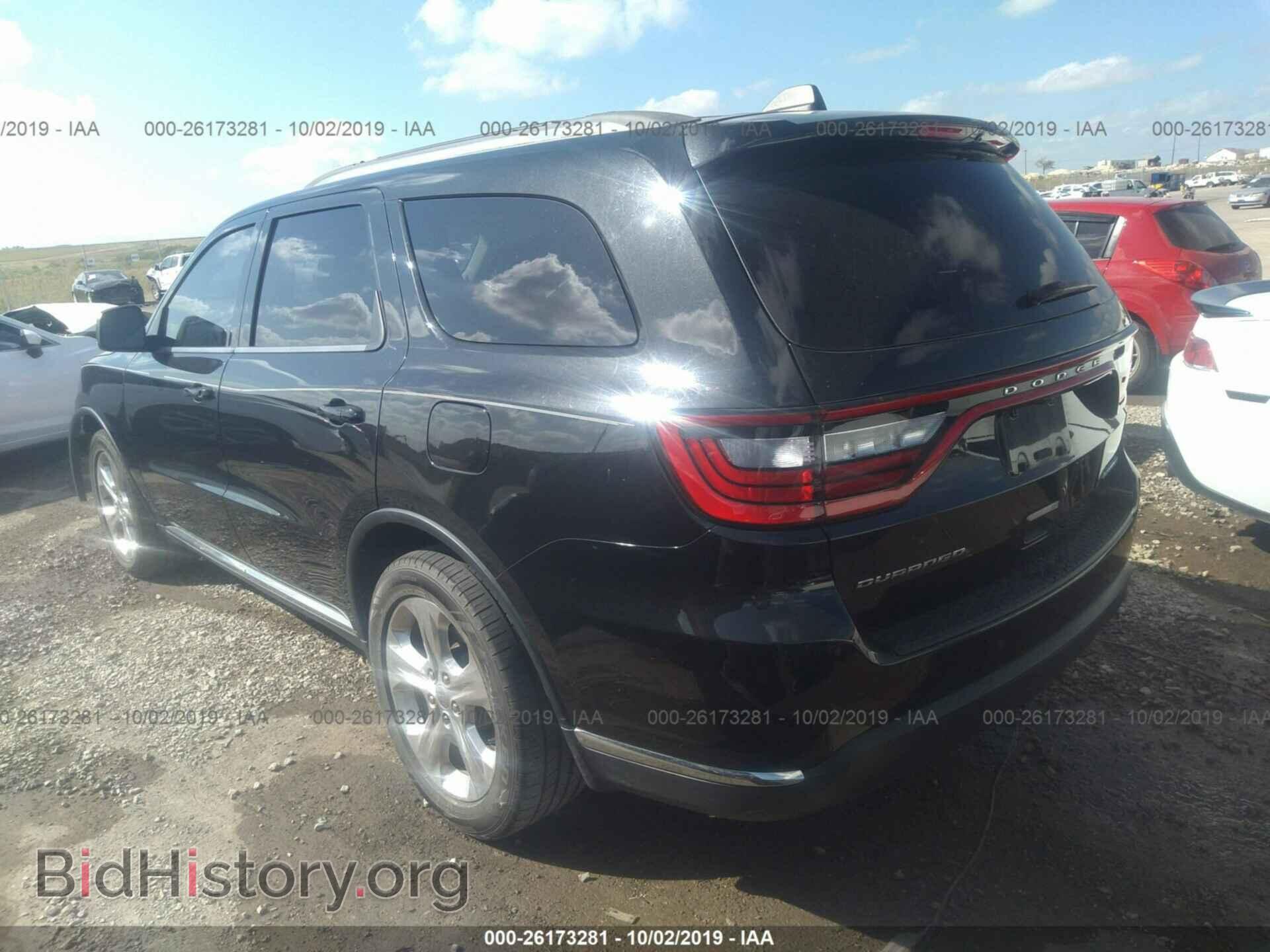 2014 DODGE DURANGO - VIN: 1C4RDHDG2EC382698 - Фото 3