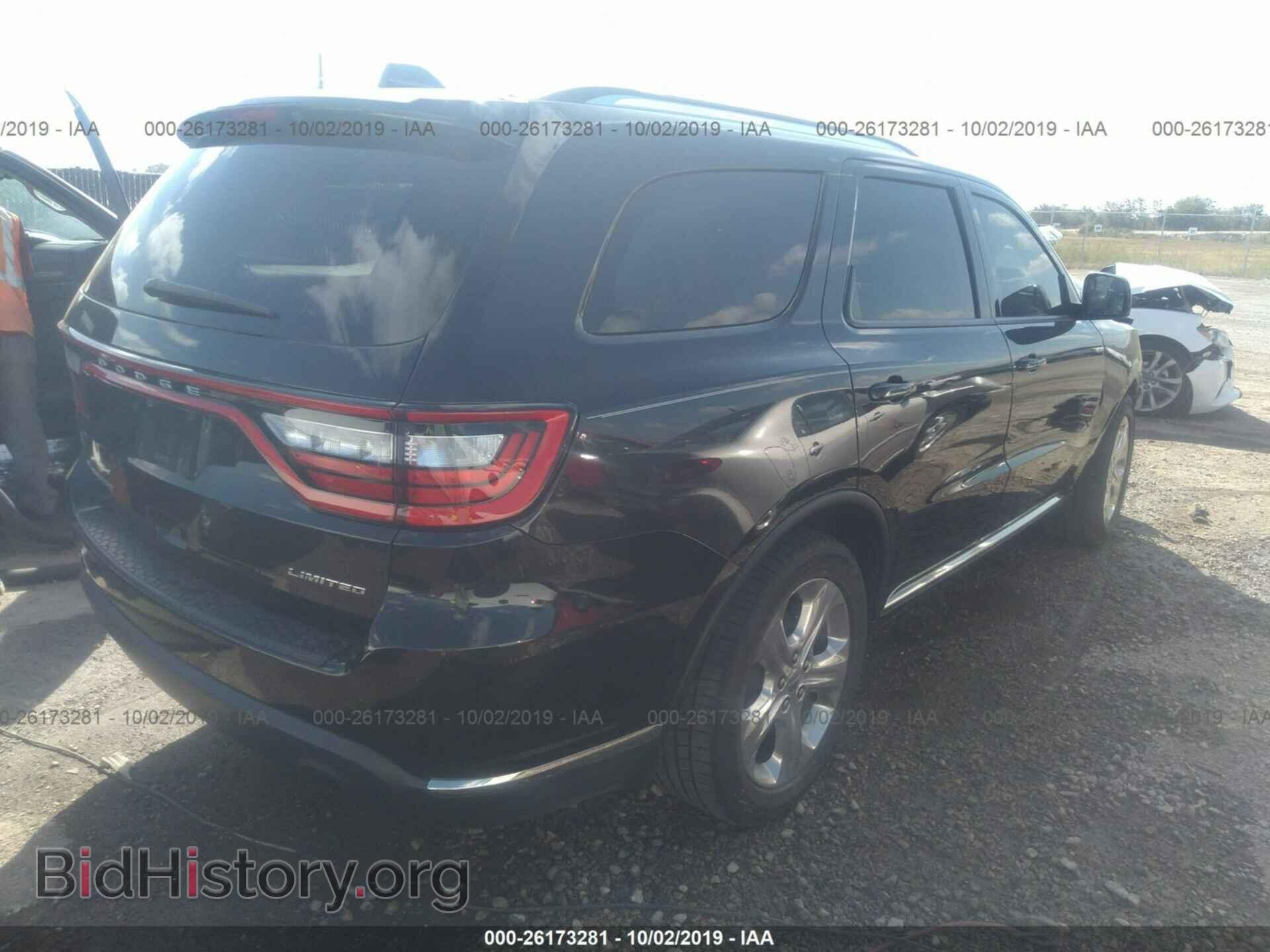 2014 DODGE DURANGO - VIN: 1C4RDHDG2EC382698 - Фото 4