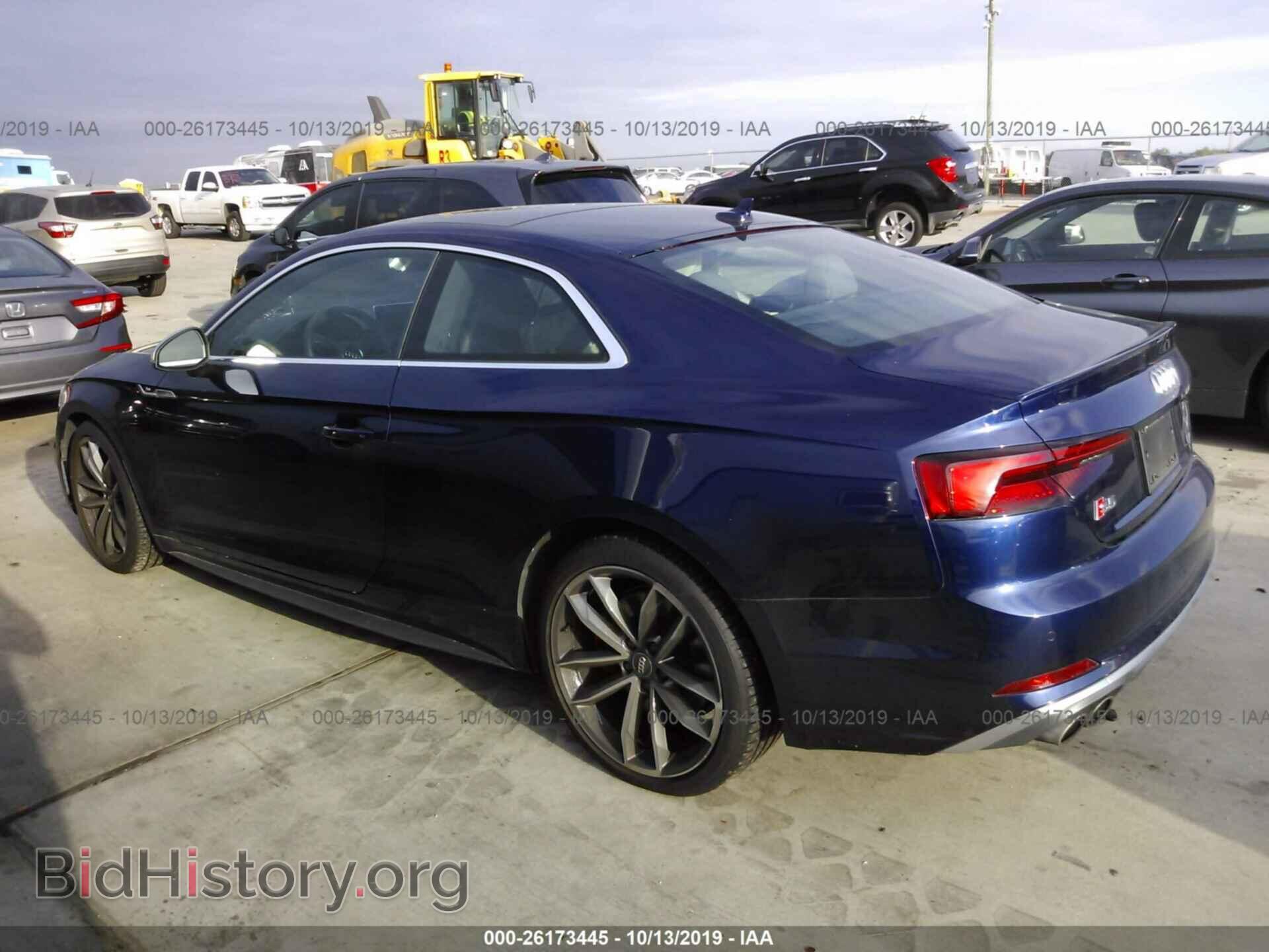 2018 AUDI S5 - VIN: WAUR4AF56JA075735 - Фото 3