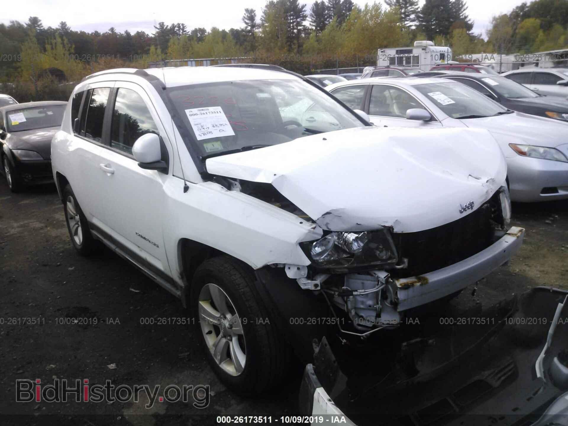Photo 1C4NJDEB2ED621390 - JEEP COMPASS 2014