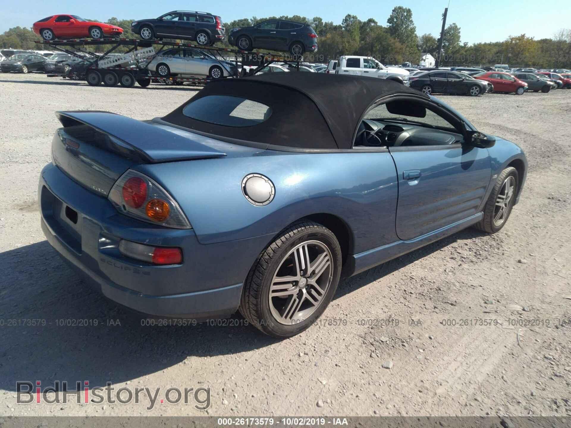 2003 MITSUBISHI ECLIPSE - VIN: 4A3AE75H83E016593 - Photo 4